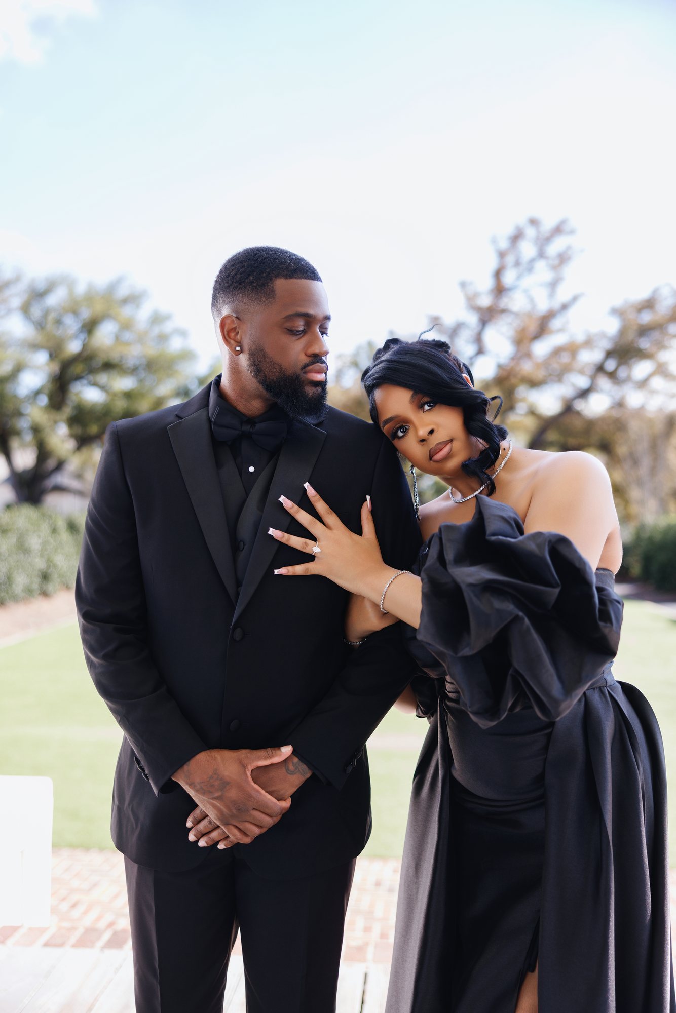 Shantrece engagement photograph