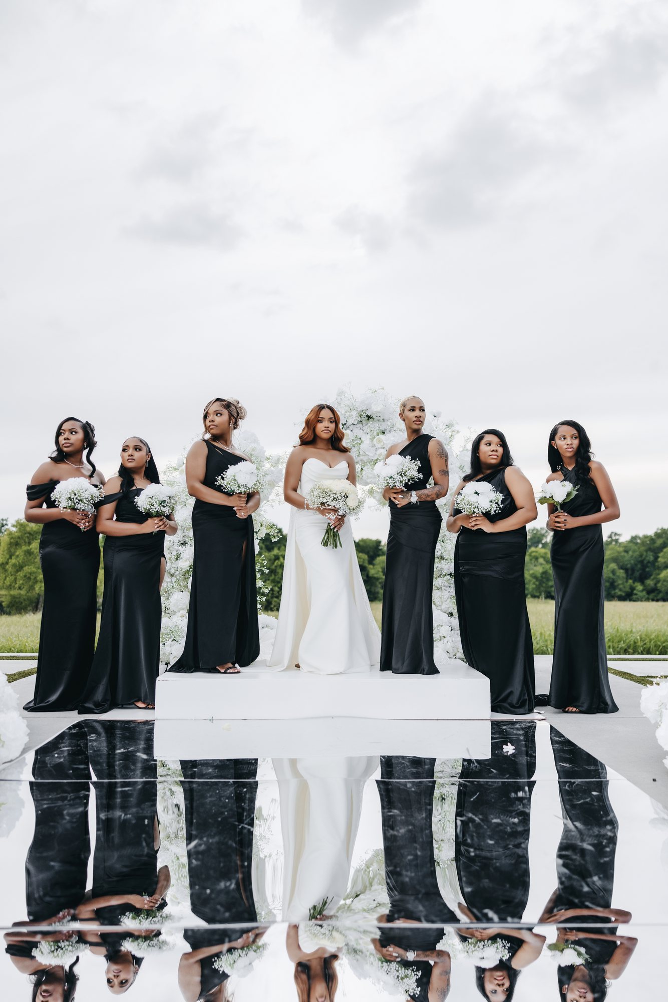 Amani + DJ Wedding photograph