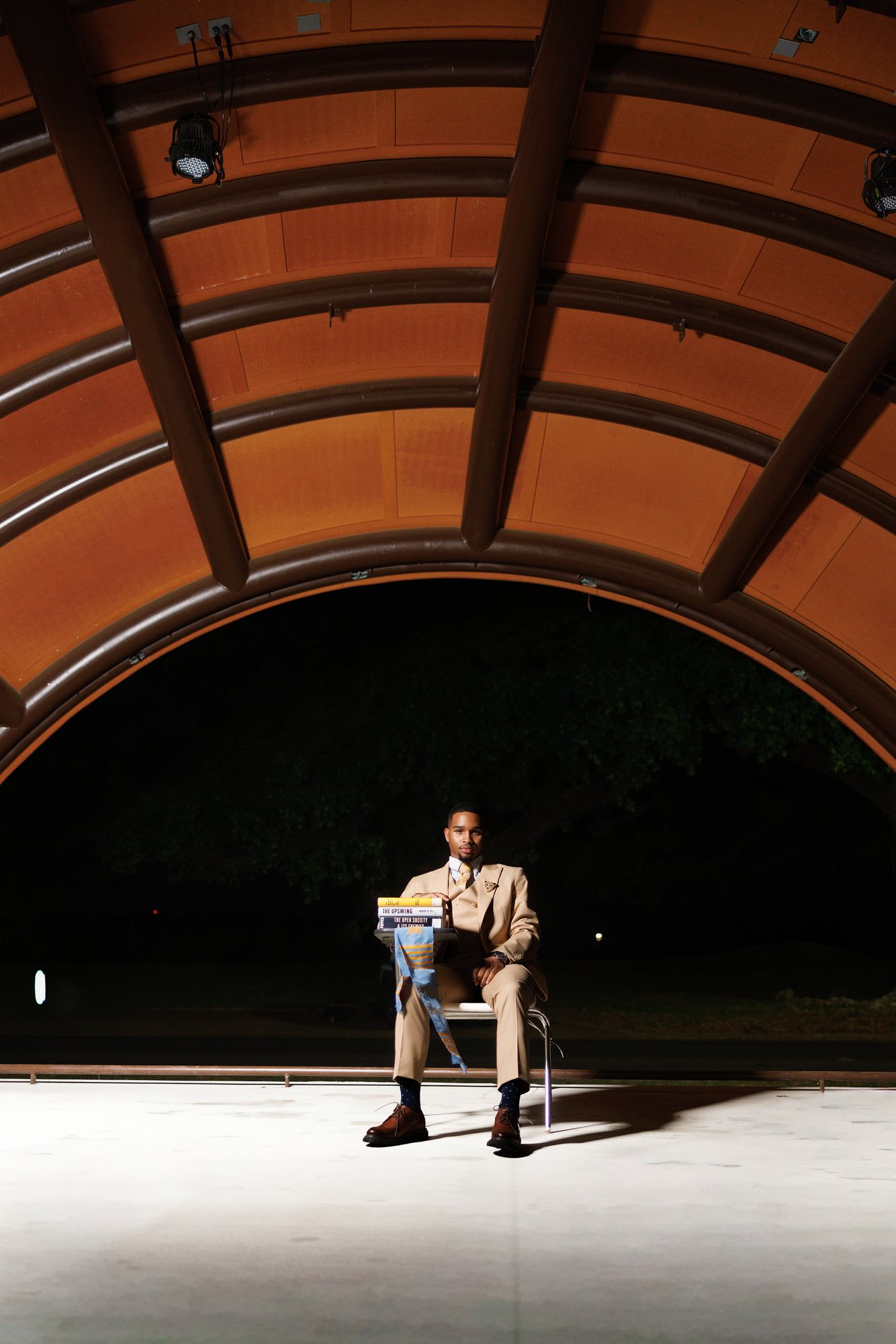 Vernell J. graduation session by Christian Paul Studios
