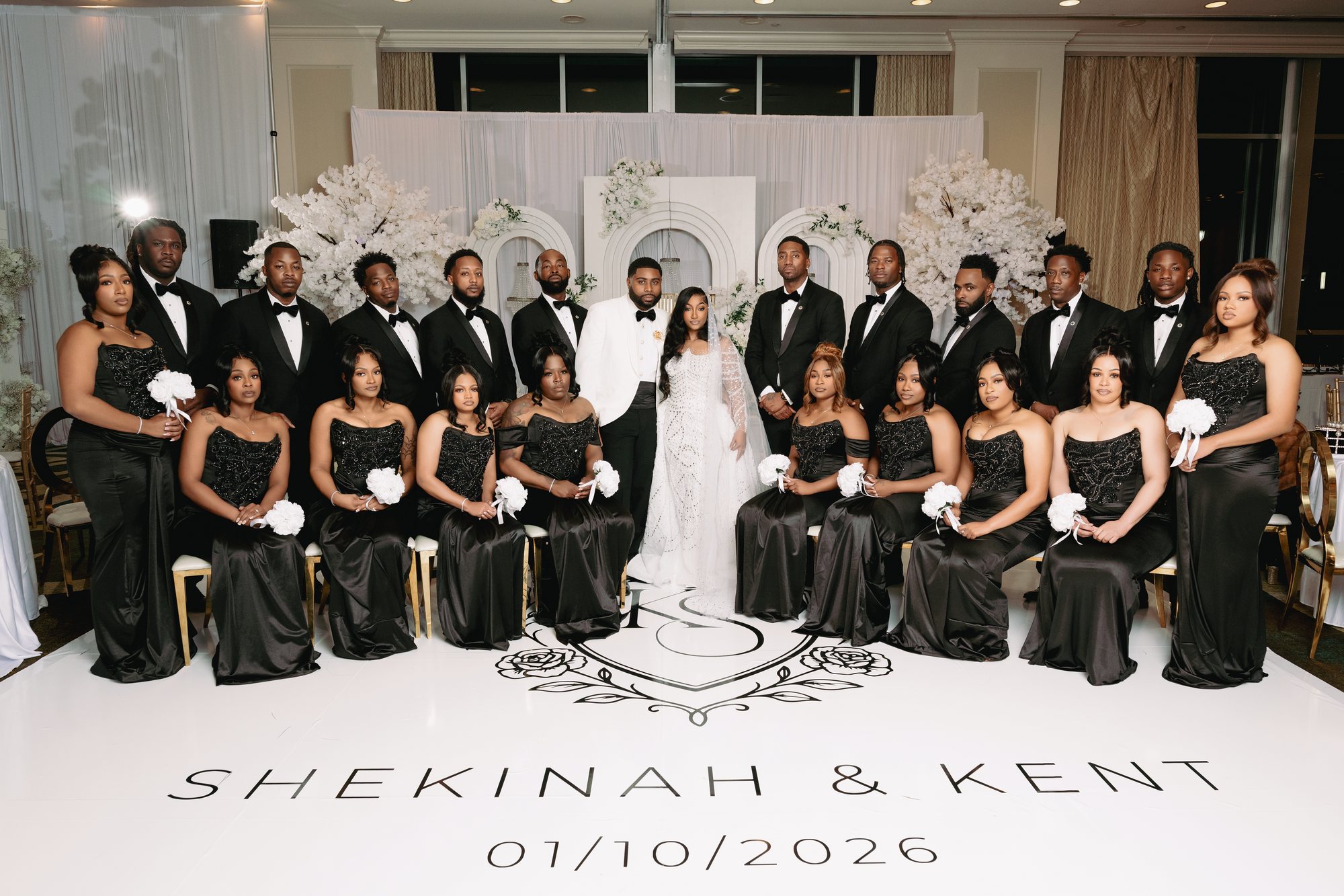 Shekinah + Kent Wedding photograph