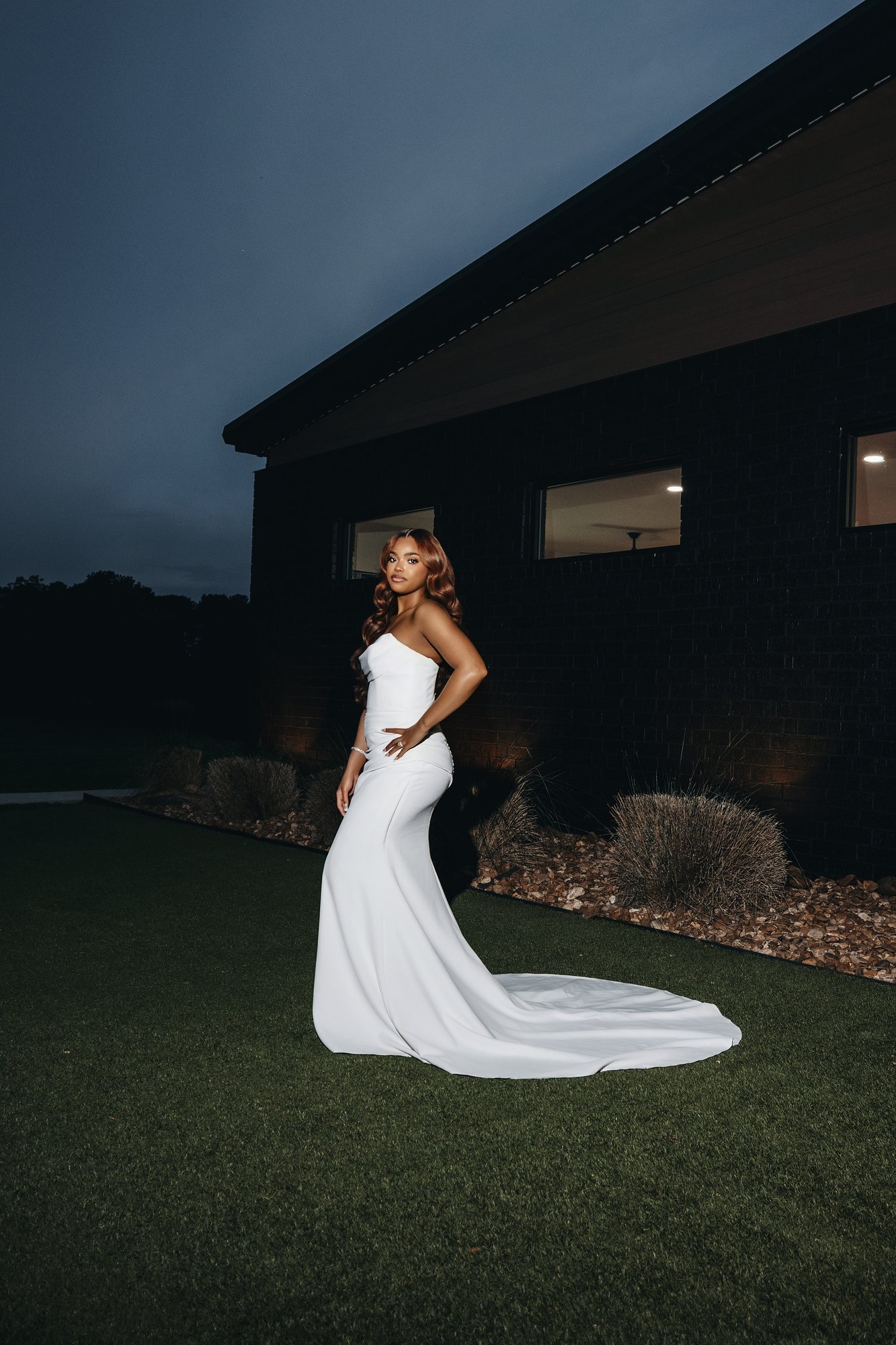 Amani + DJ Wedding photograph
