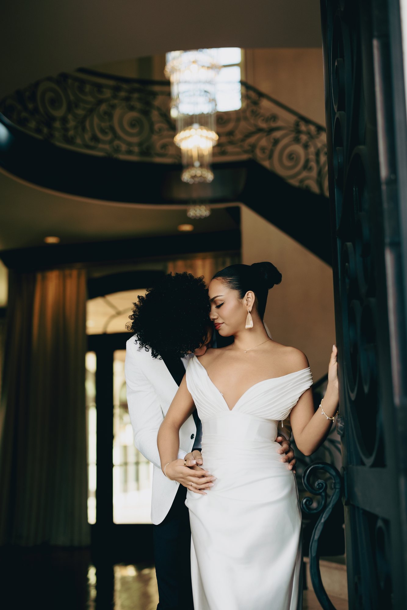 Ana + Malachi engagement photograph