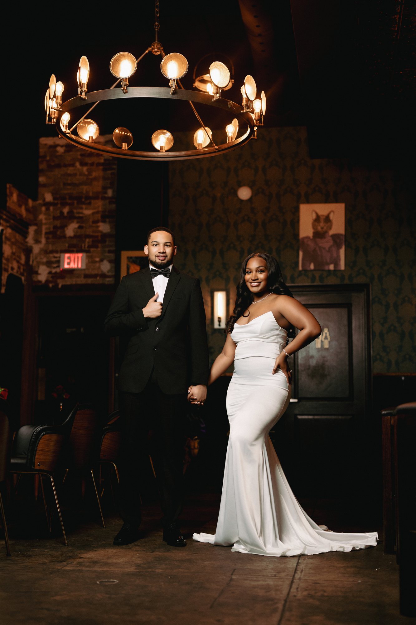 Chelbie + Tremayne engagement photograph