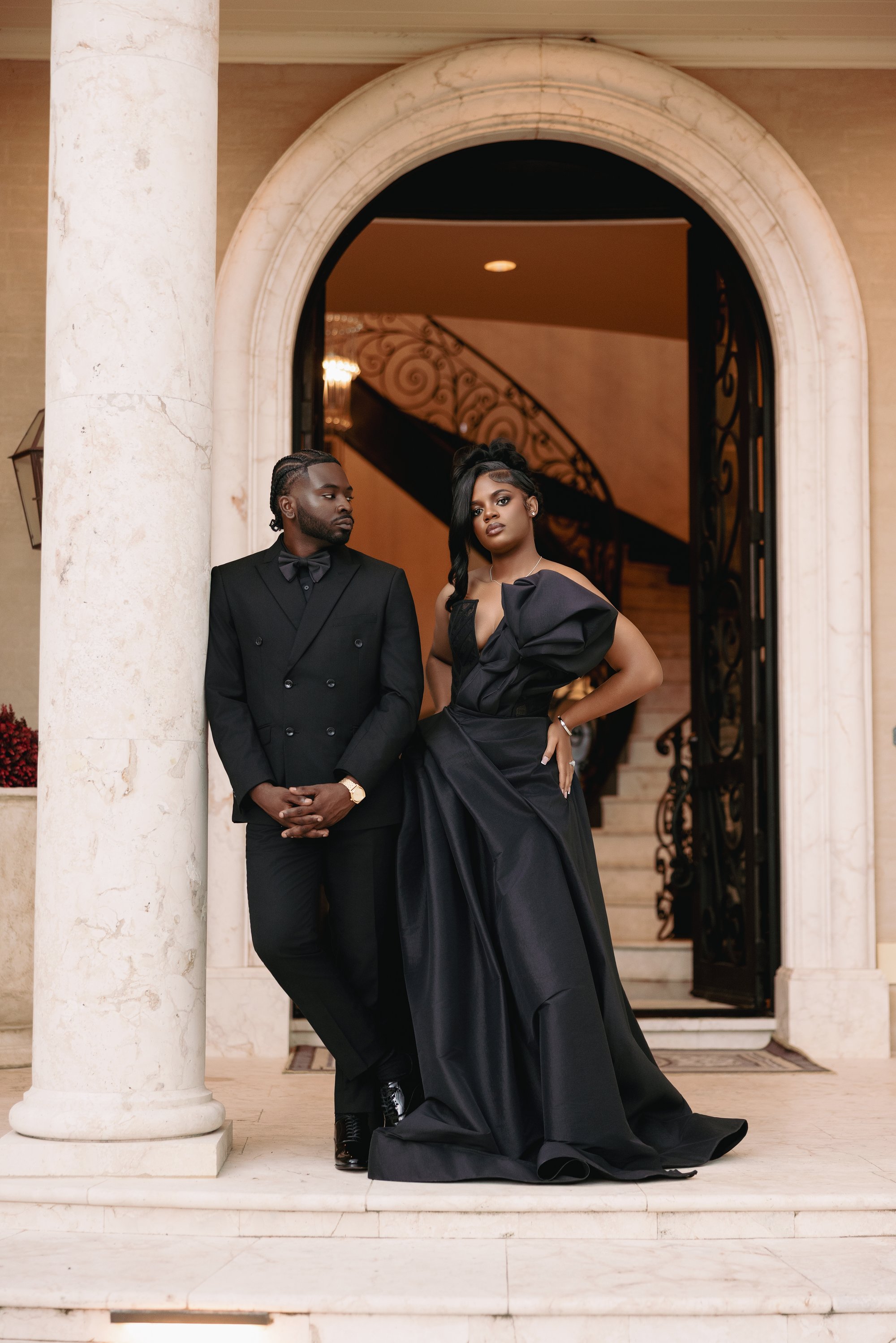 Tristyn and Jaylen engagement photograph