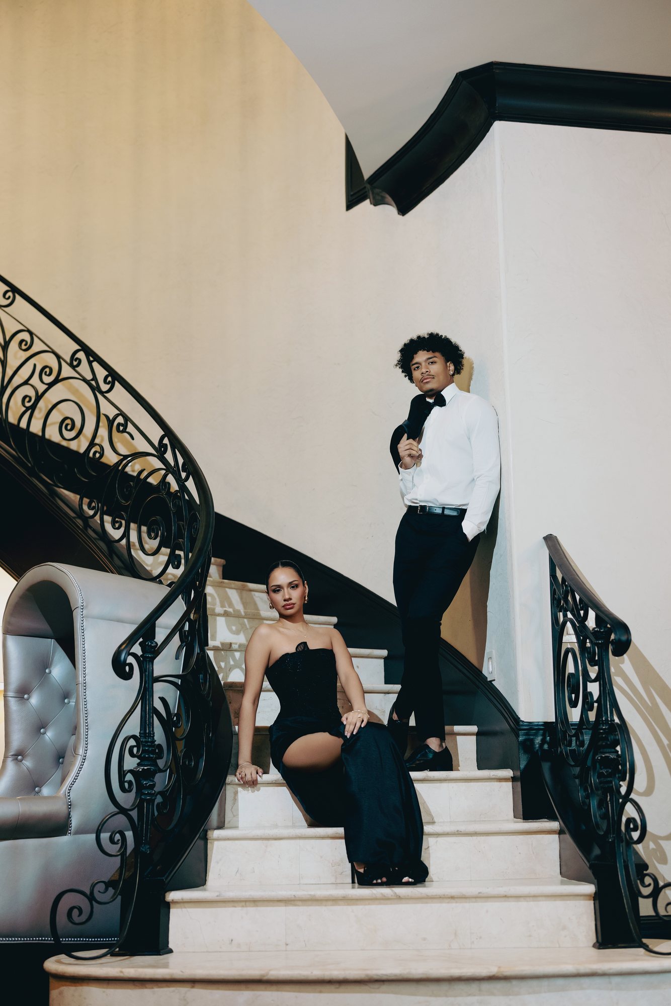 Ana + Malachi engagement photograph