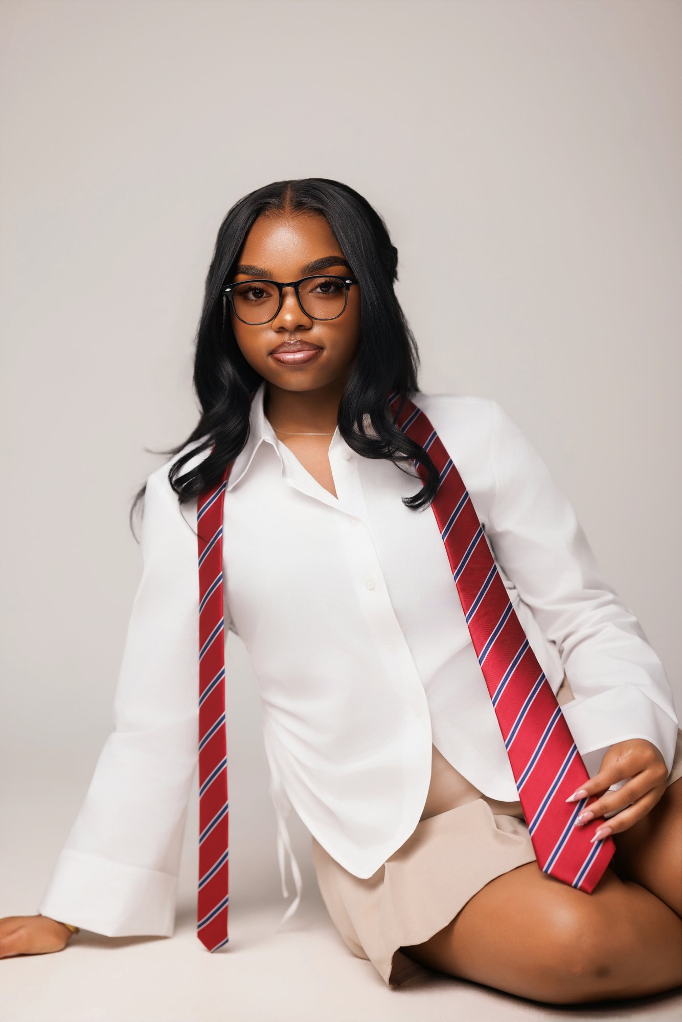 Eniyah W. graduation session by Christian Paul Studios