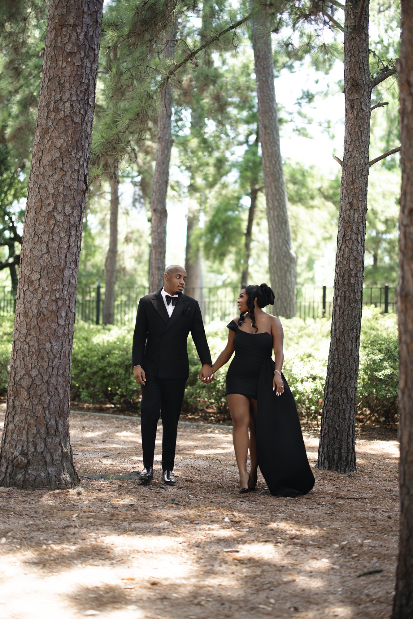 Darrian + Isiah engagement photograph