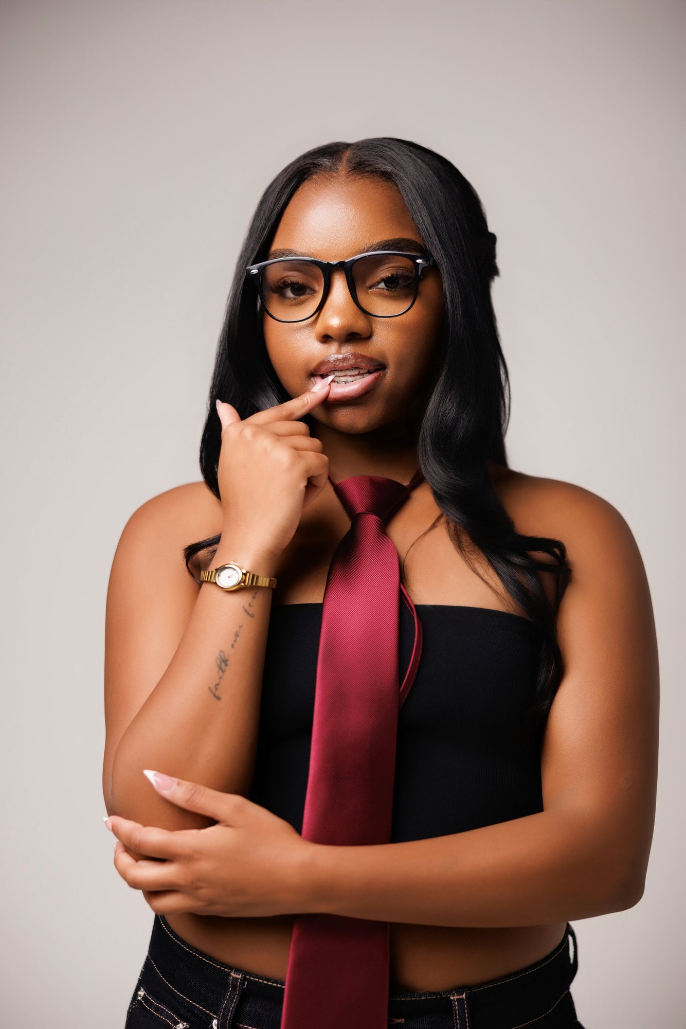 Eniyah W. graduation session by Christian Paul Studios