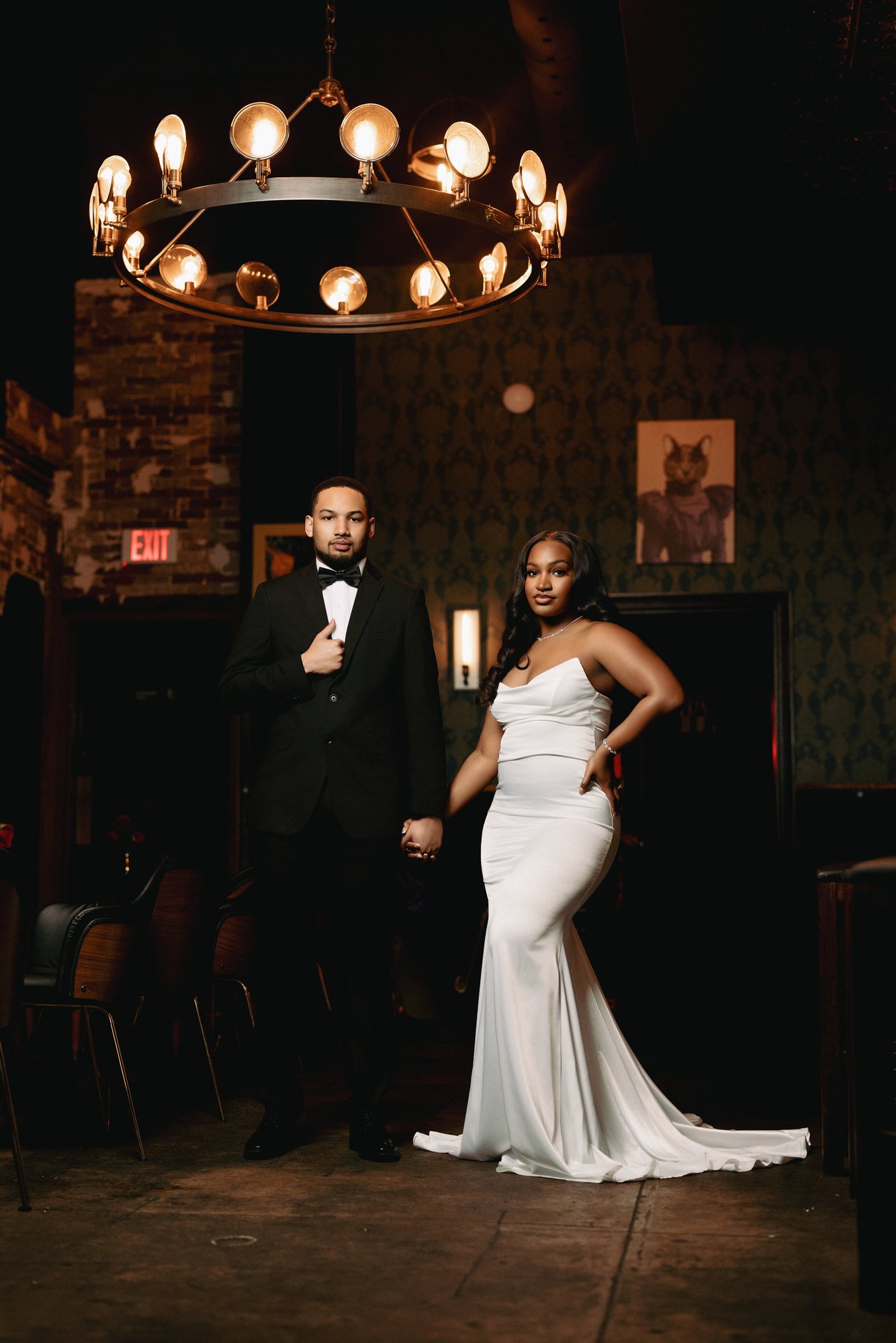 Chelbie + Tremayne engagement photograph
