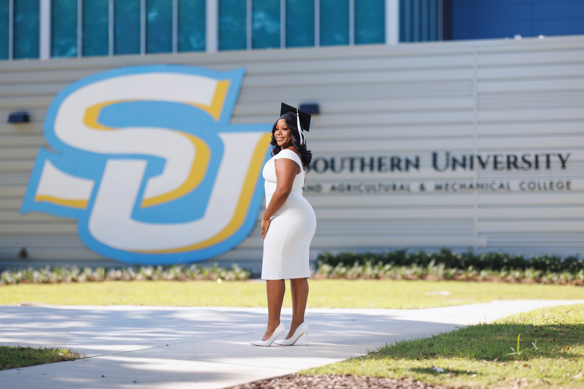 Dia C. graduation session by Christian Paul Studios