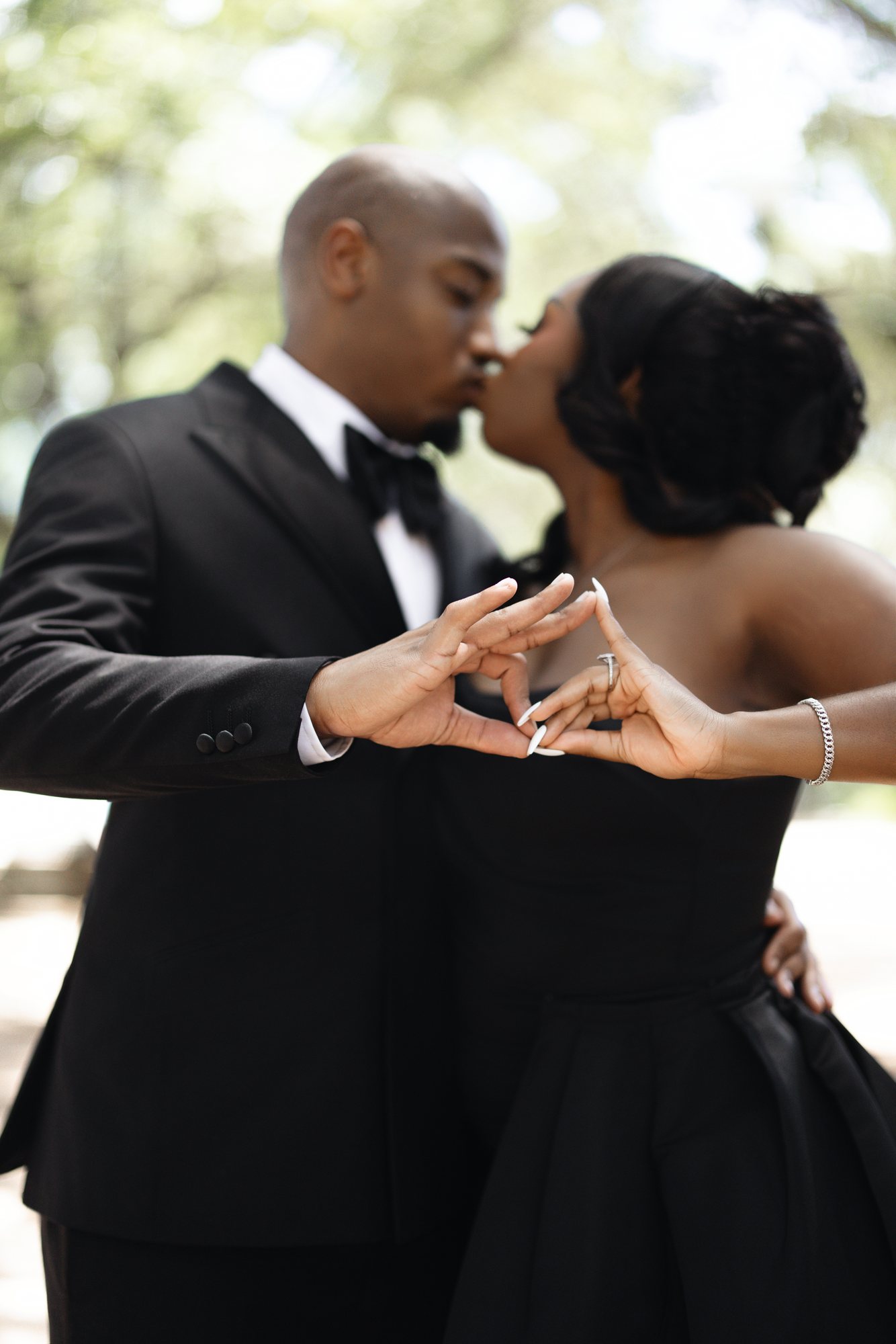 Darrian + Isiah engagement photograph