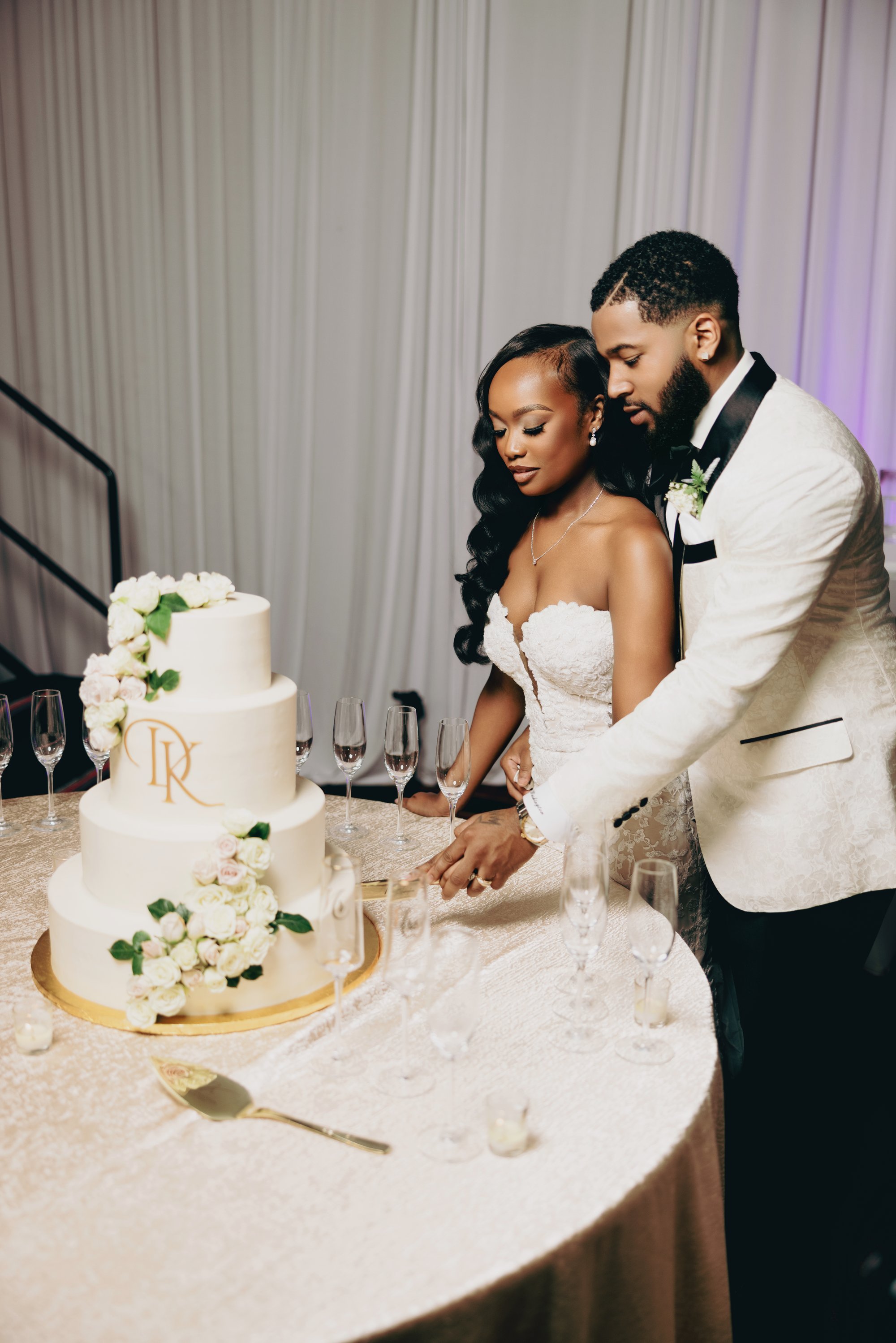 Kayln and Darius wedding photograph