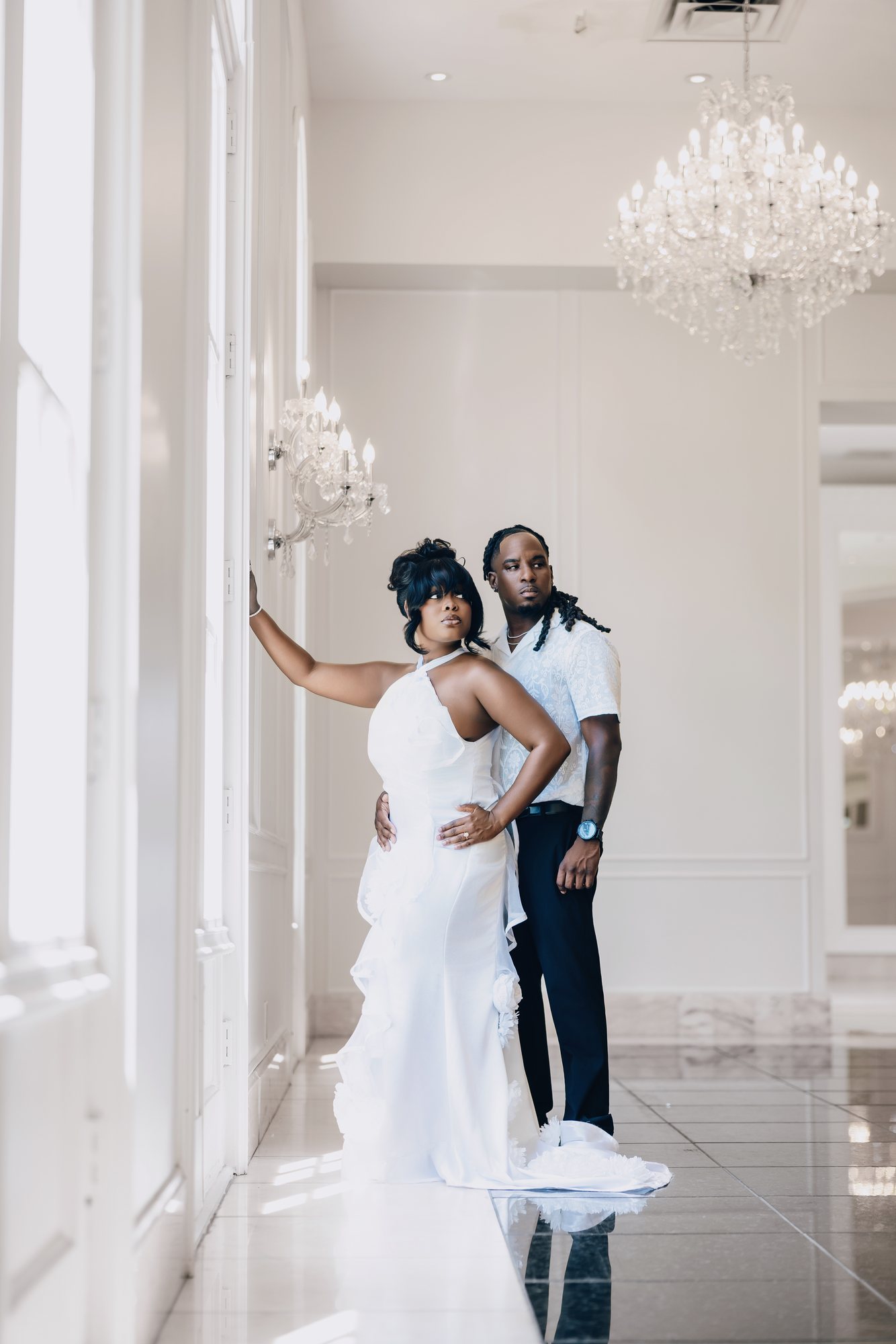 Sydnee + Willis engagement photograph
