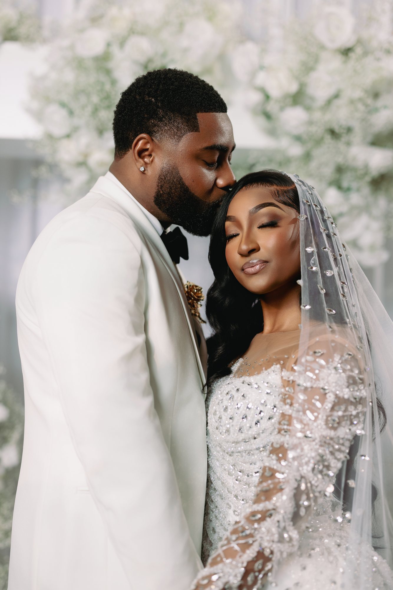 Shekinah + Kent Wedding portrait