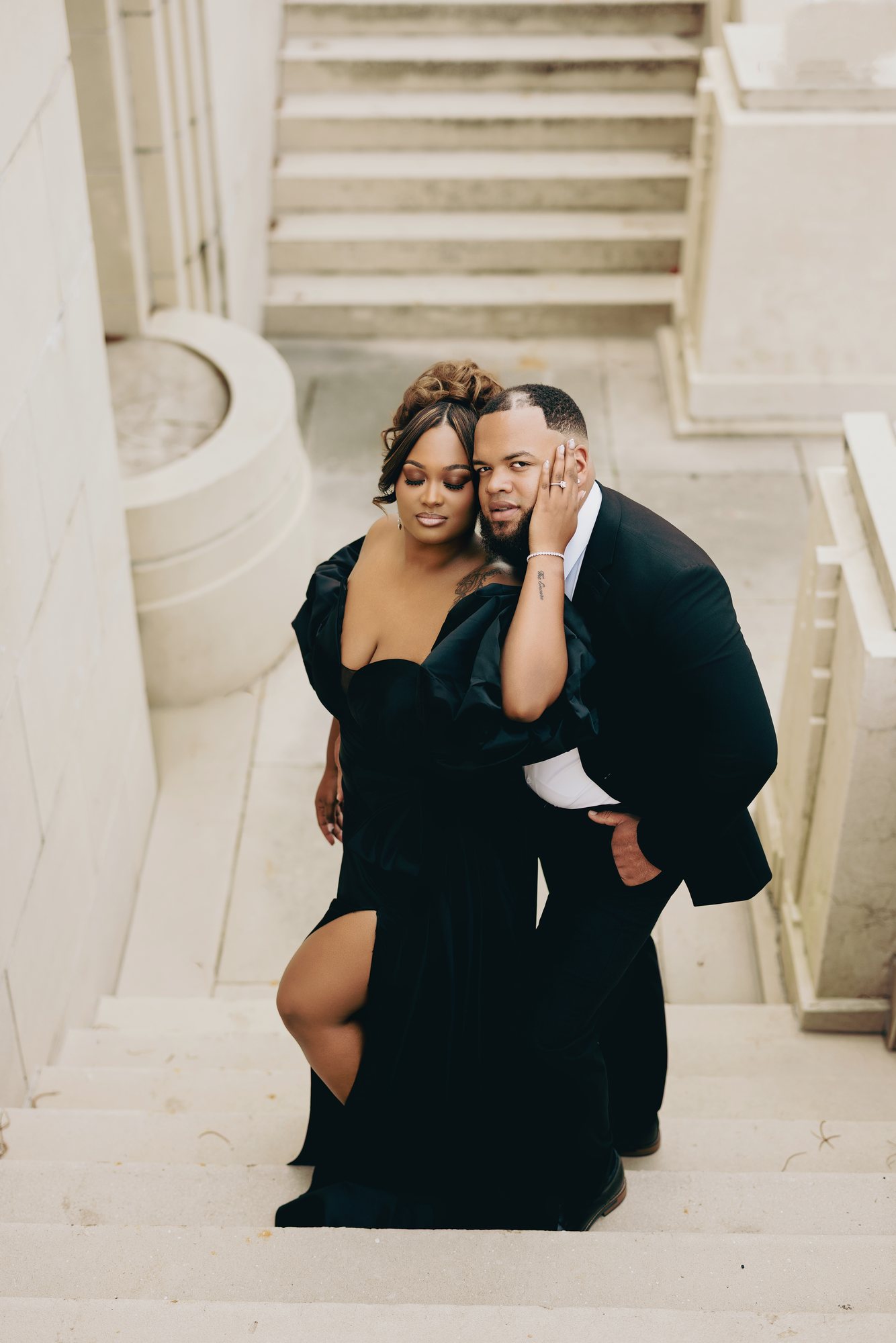 Keri + Jordan engagement portrait