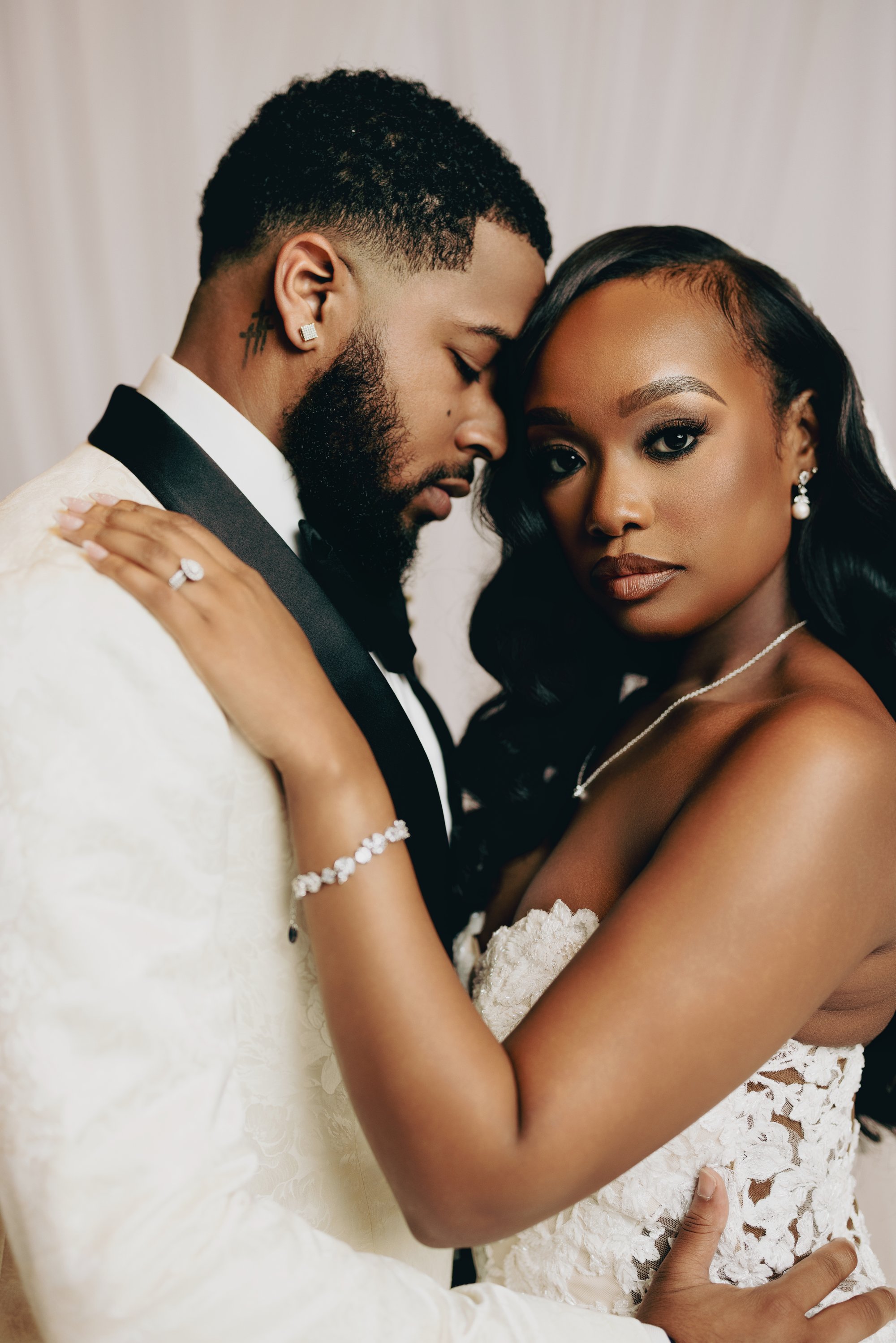 Kayln and Darius wedding portrait
