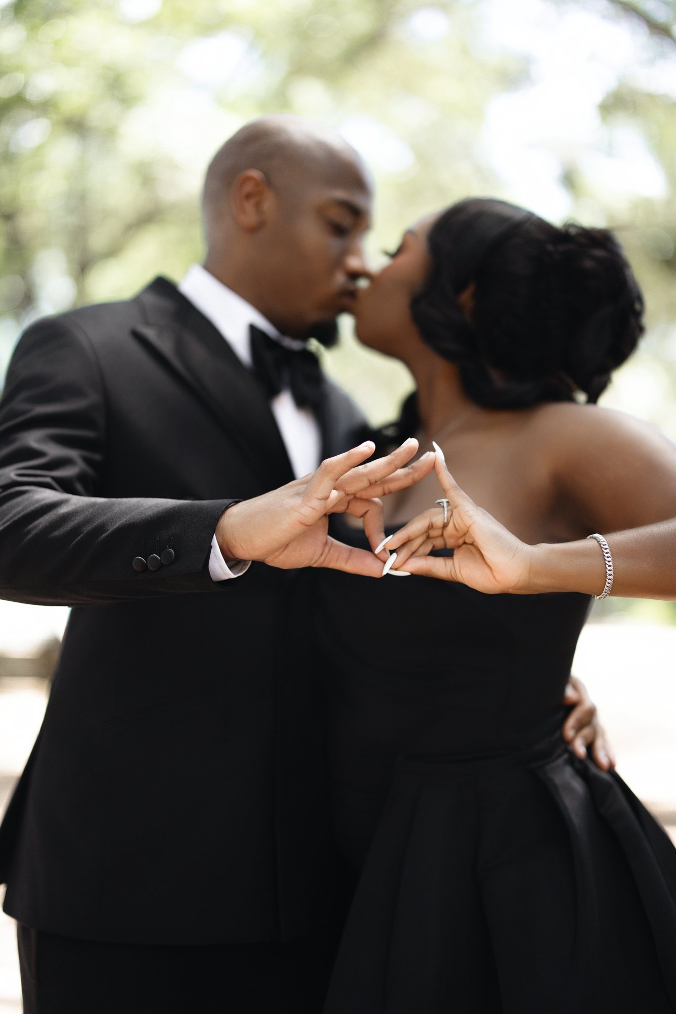 Darrian + Isiah engagement photograph