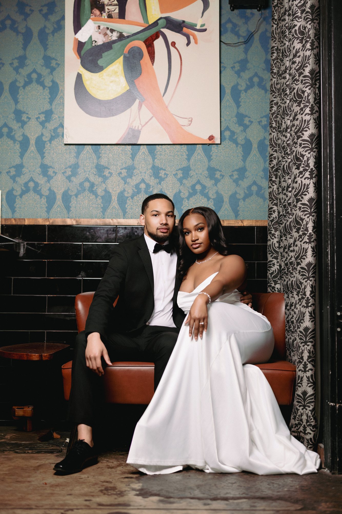 Chelbie + Tremayne engagement photograph