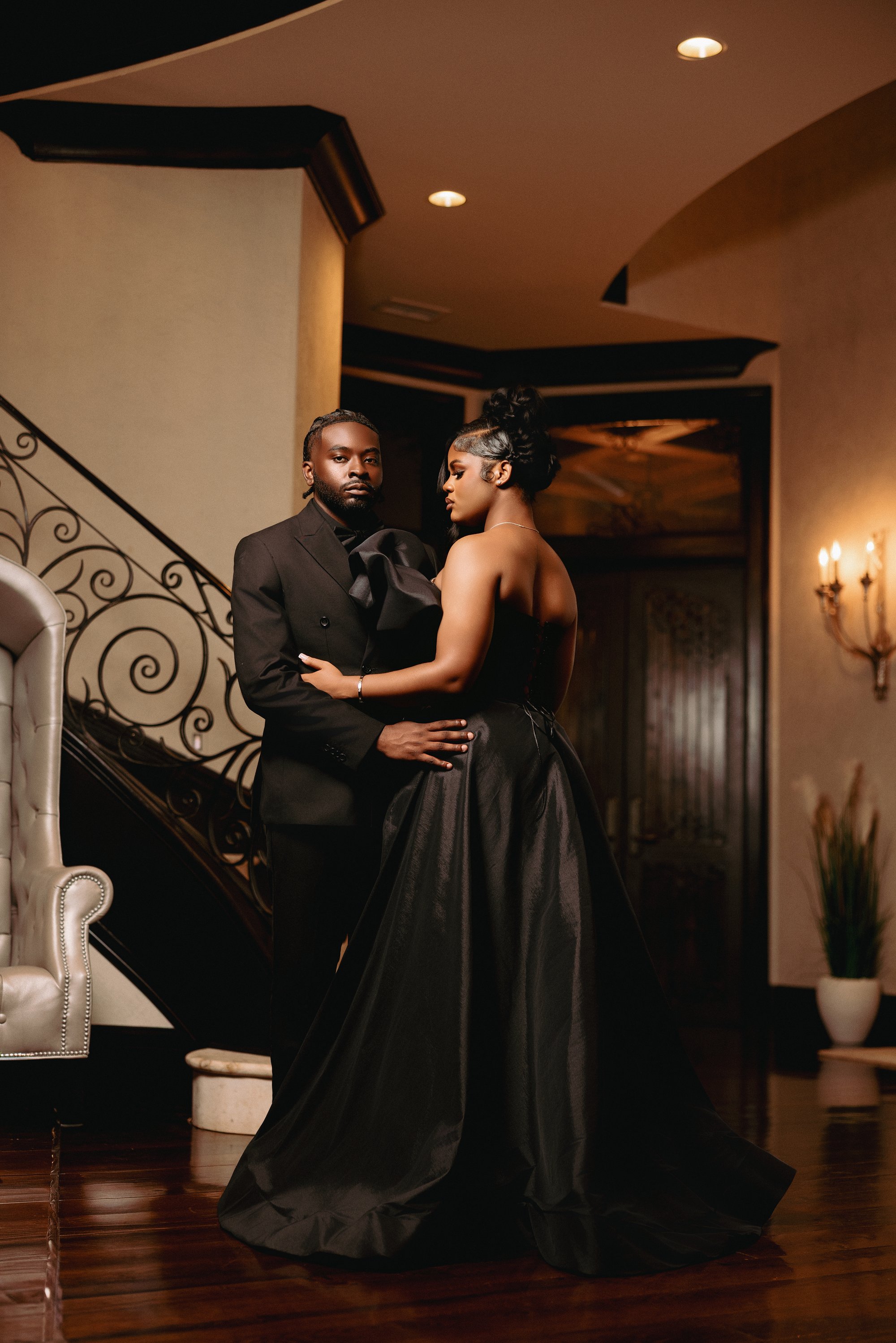 Tristyn and Jaylen engagement photograph