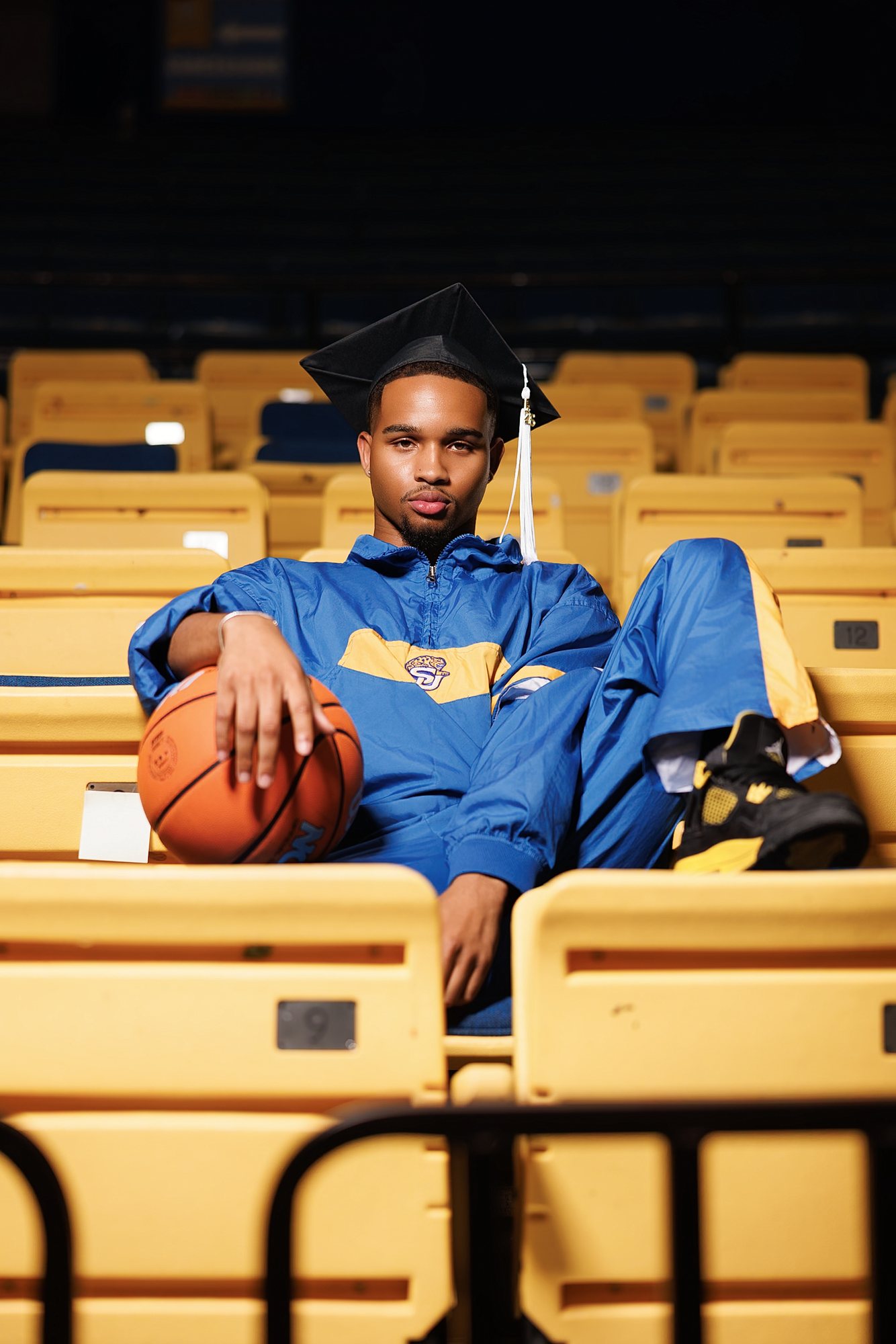 Vernell J. graduation session by Christian Paul Studios
