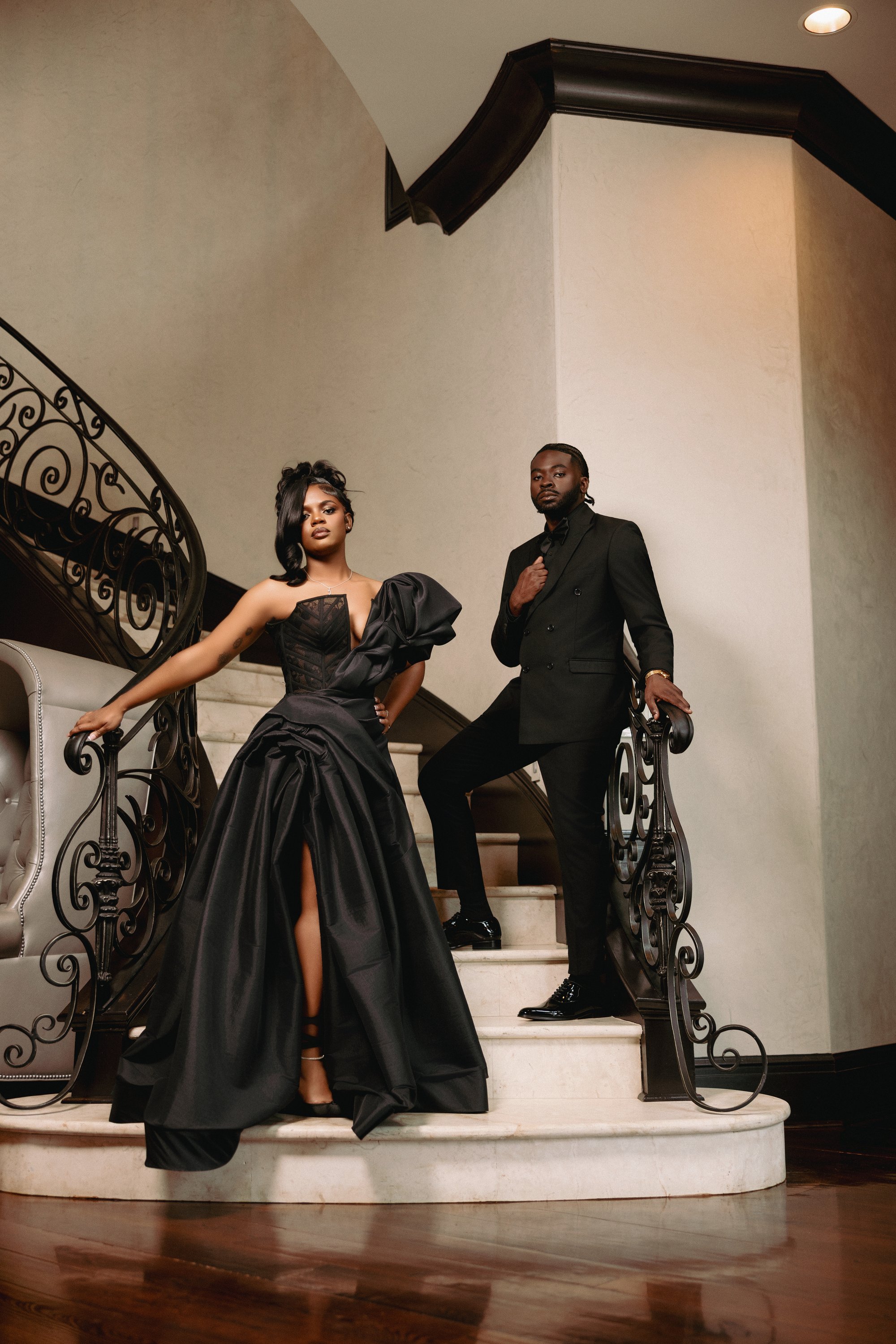 Tristyn and Jaylen engagement photograph