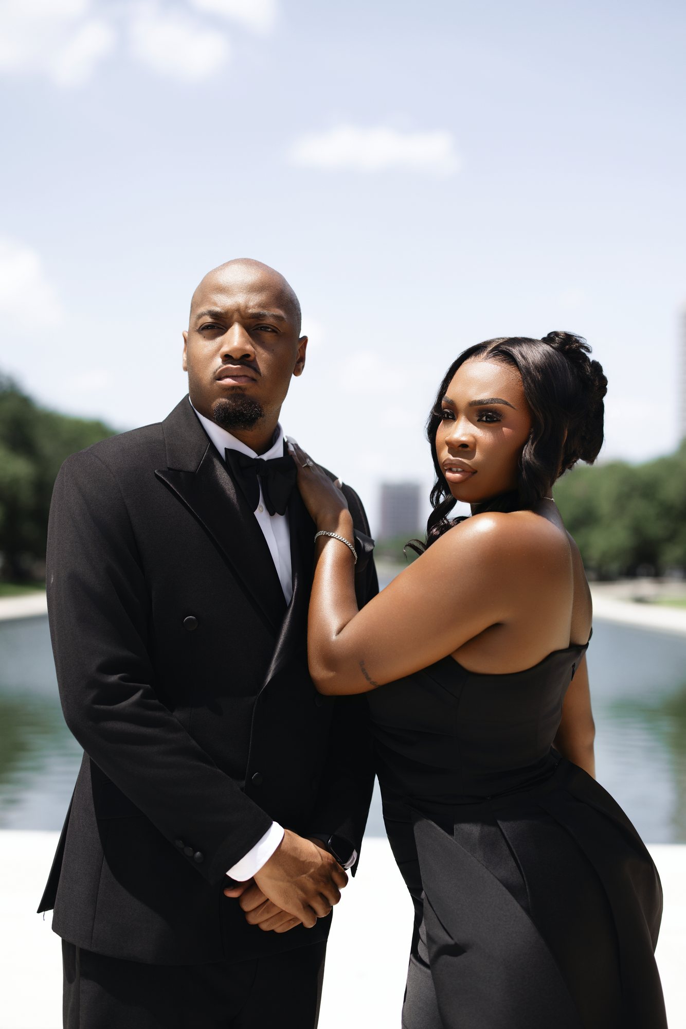 Darrian + Isiah engagement photograph