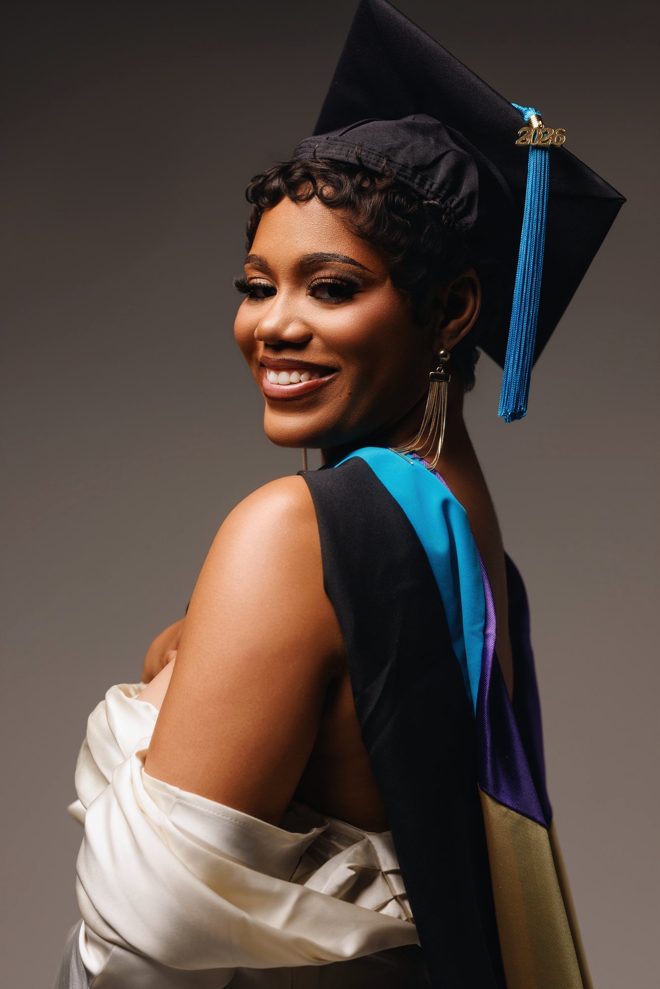 Alana L. graduation session by Christian Paul Studios