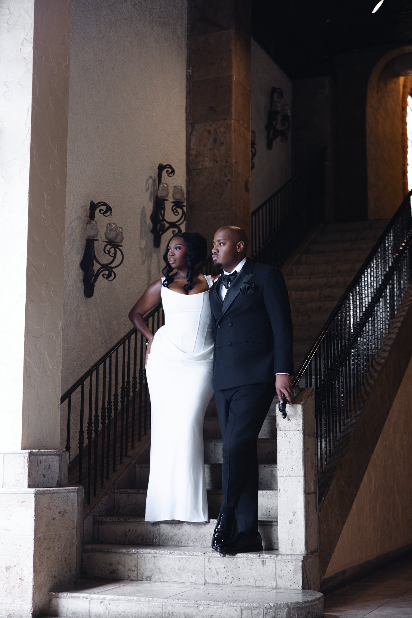Darrian + Isiah engagement photograph