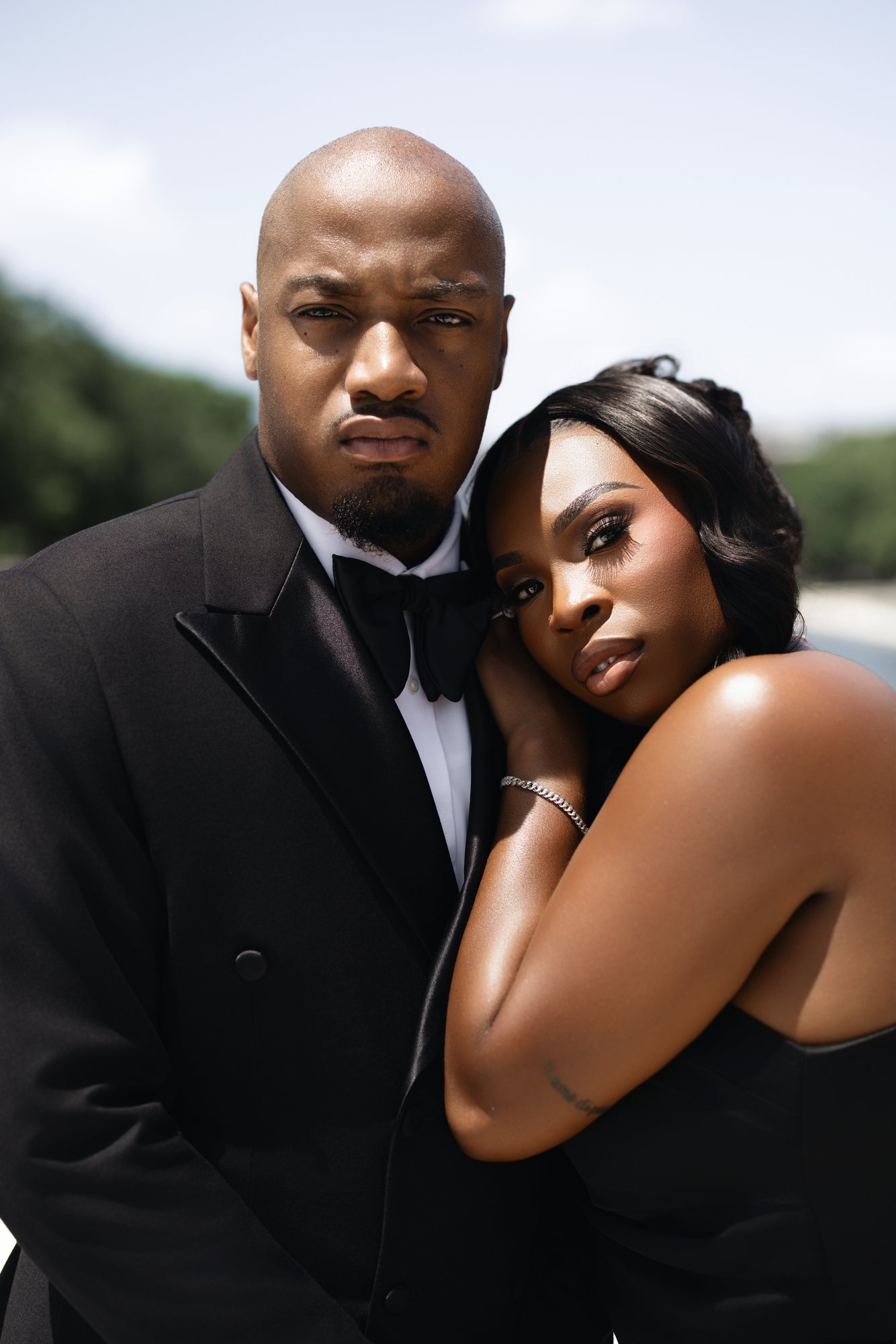 Darrian + Isiah engagement photograph