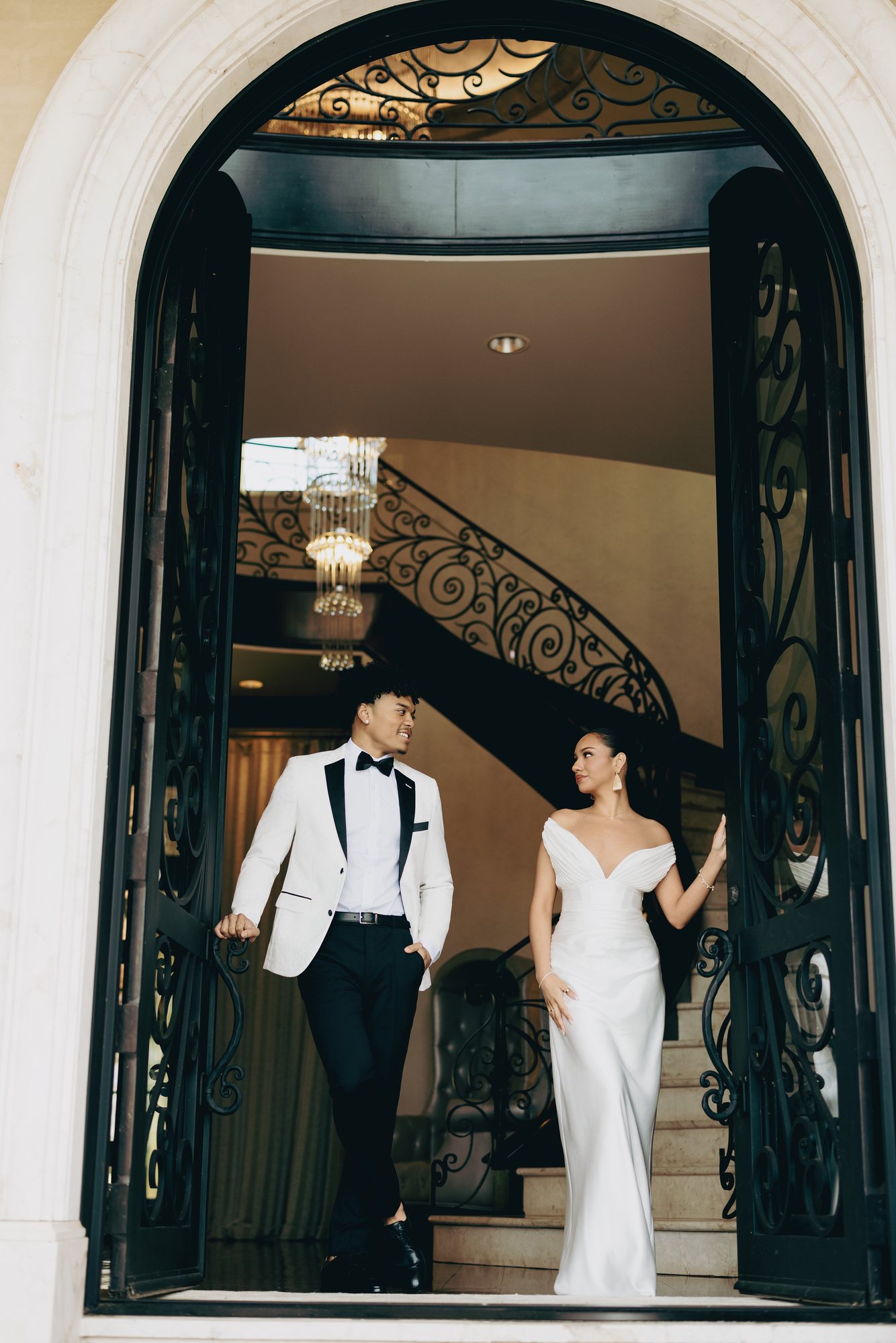 Ana + Malachi engagement photograph