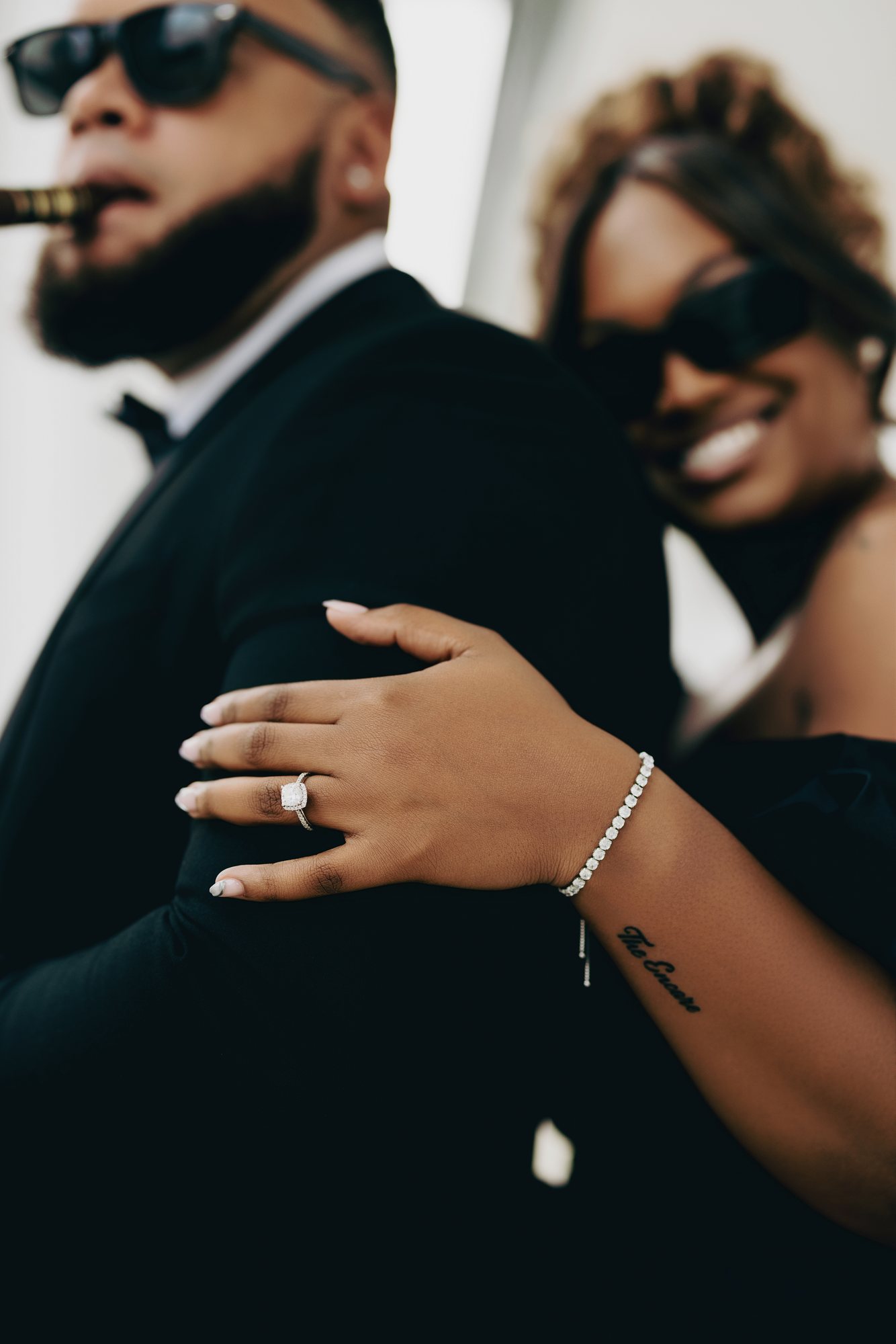 Keri + Jordan engagement photograph