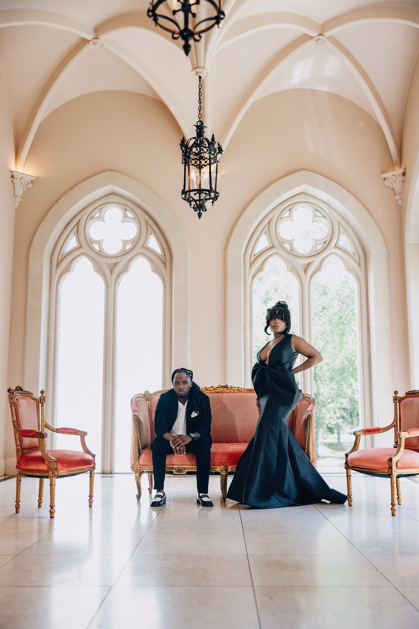 Sydnee + Willis engagement photograph
