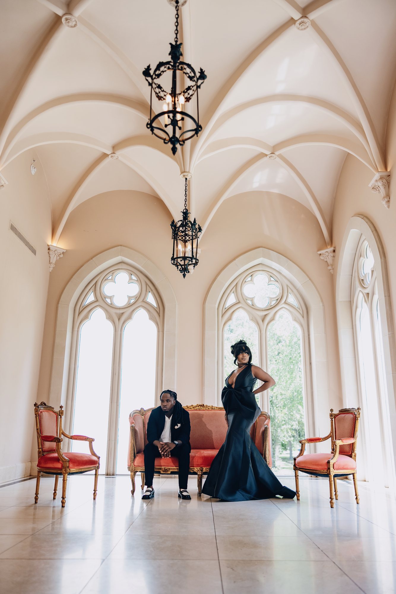 Sydnee + Willis engagement photograph
