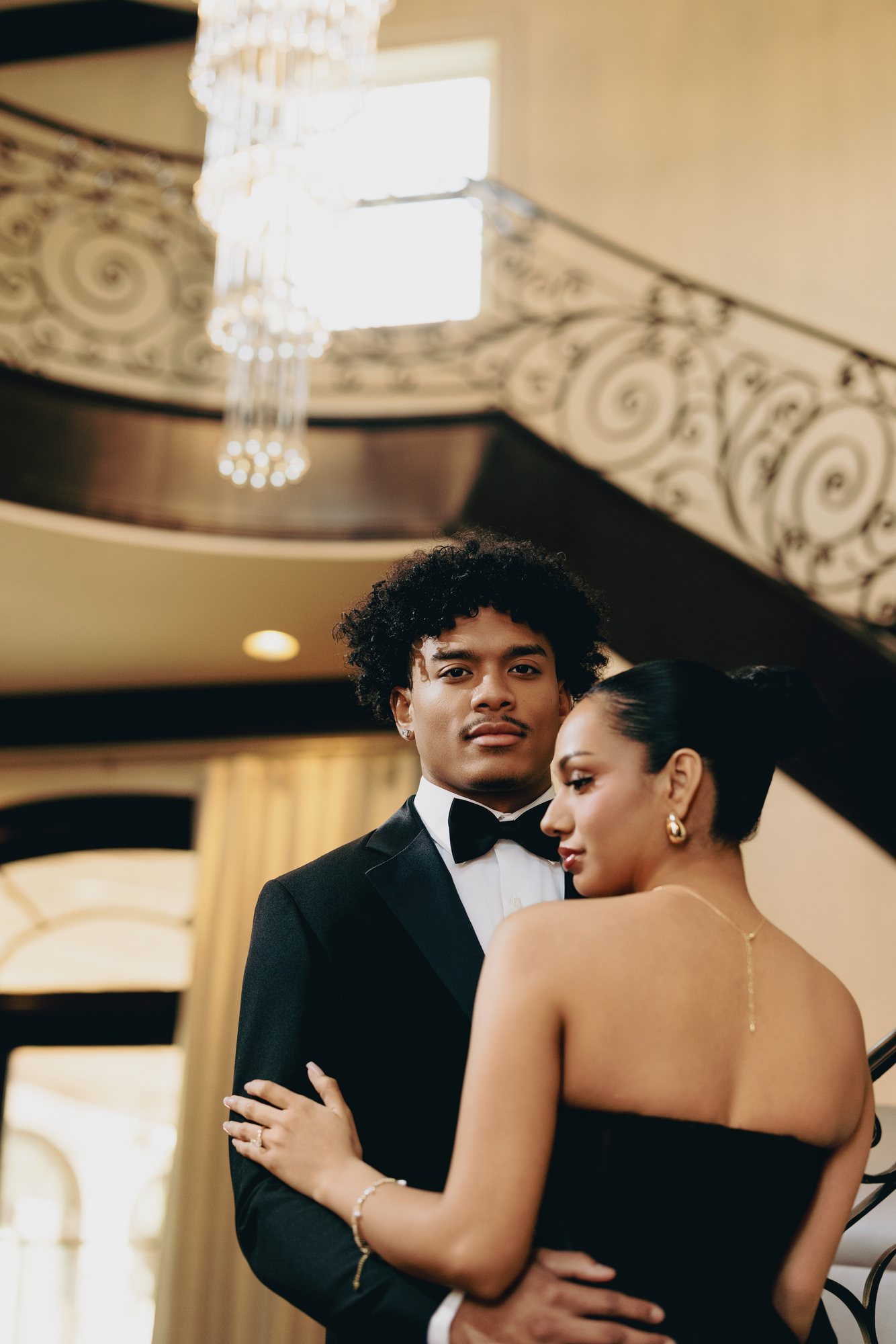 Ana + Malachi engagement photograph