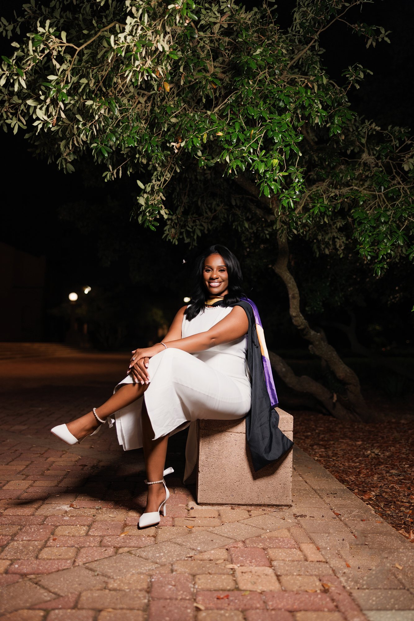 Rickikie W. graduation session by Christian Paul Studios