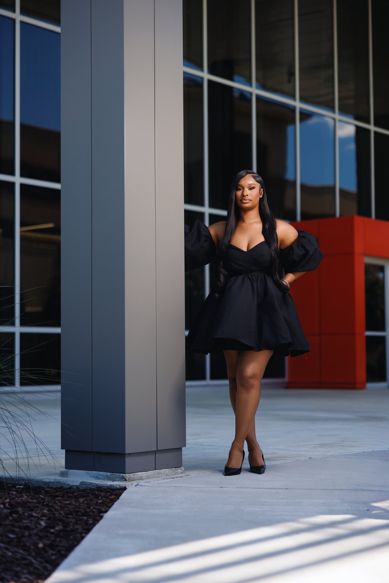 Ti'Ona Y. graduation portrait by Christian Paul Studios
