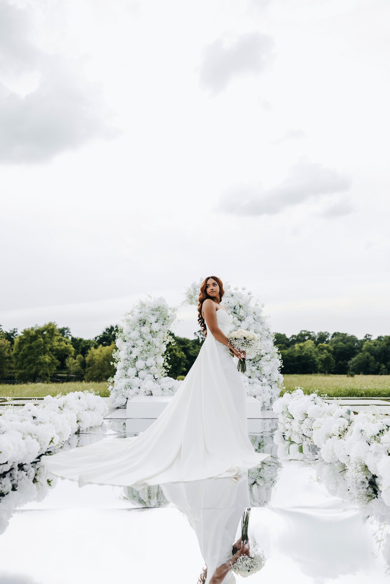 Amani + DJ Wedding photograph