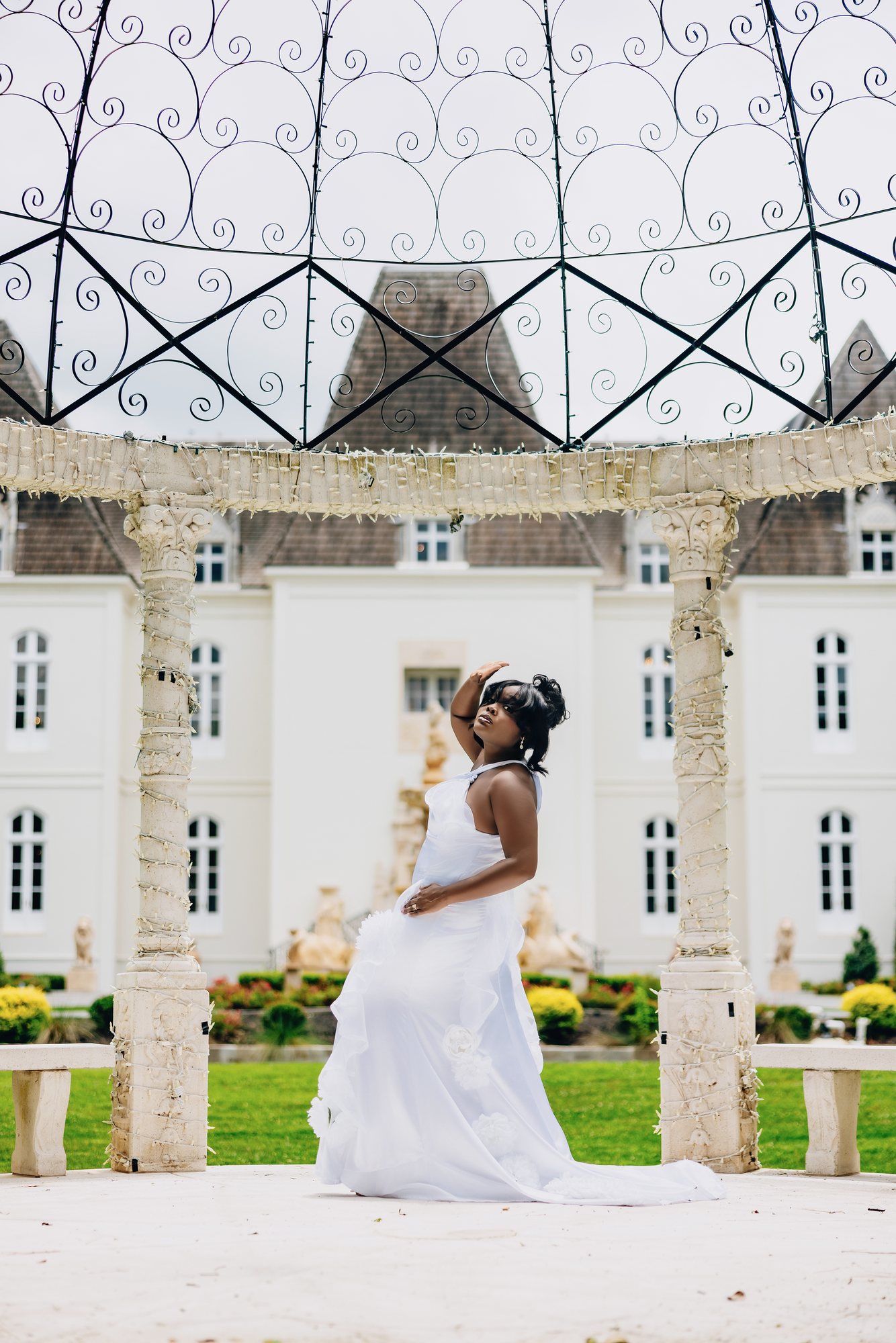 Sydnee + Willis engagement photograph