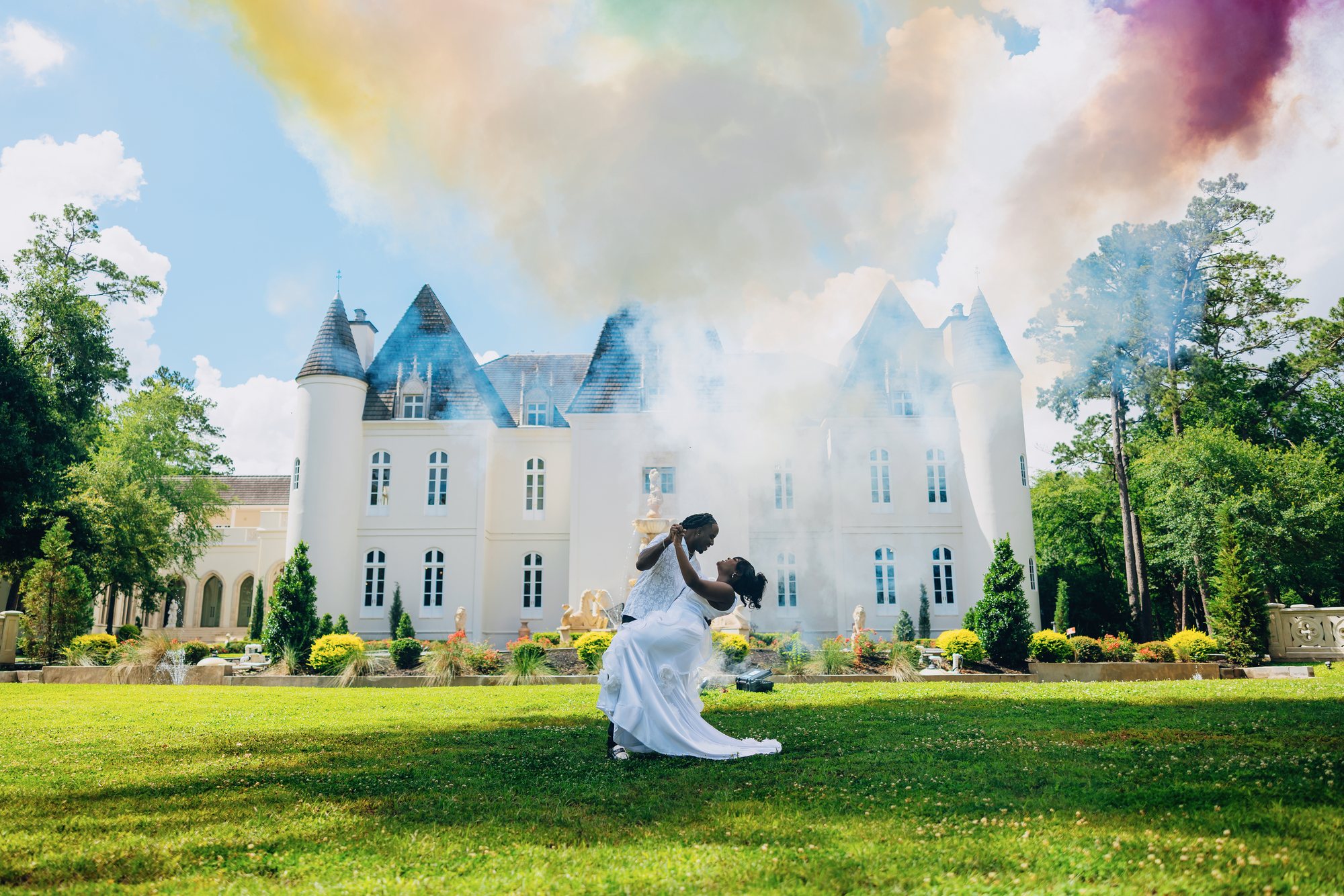 Sydnee + Willis engagement photograph