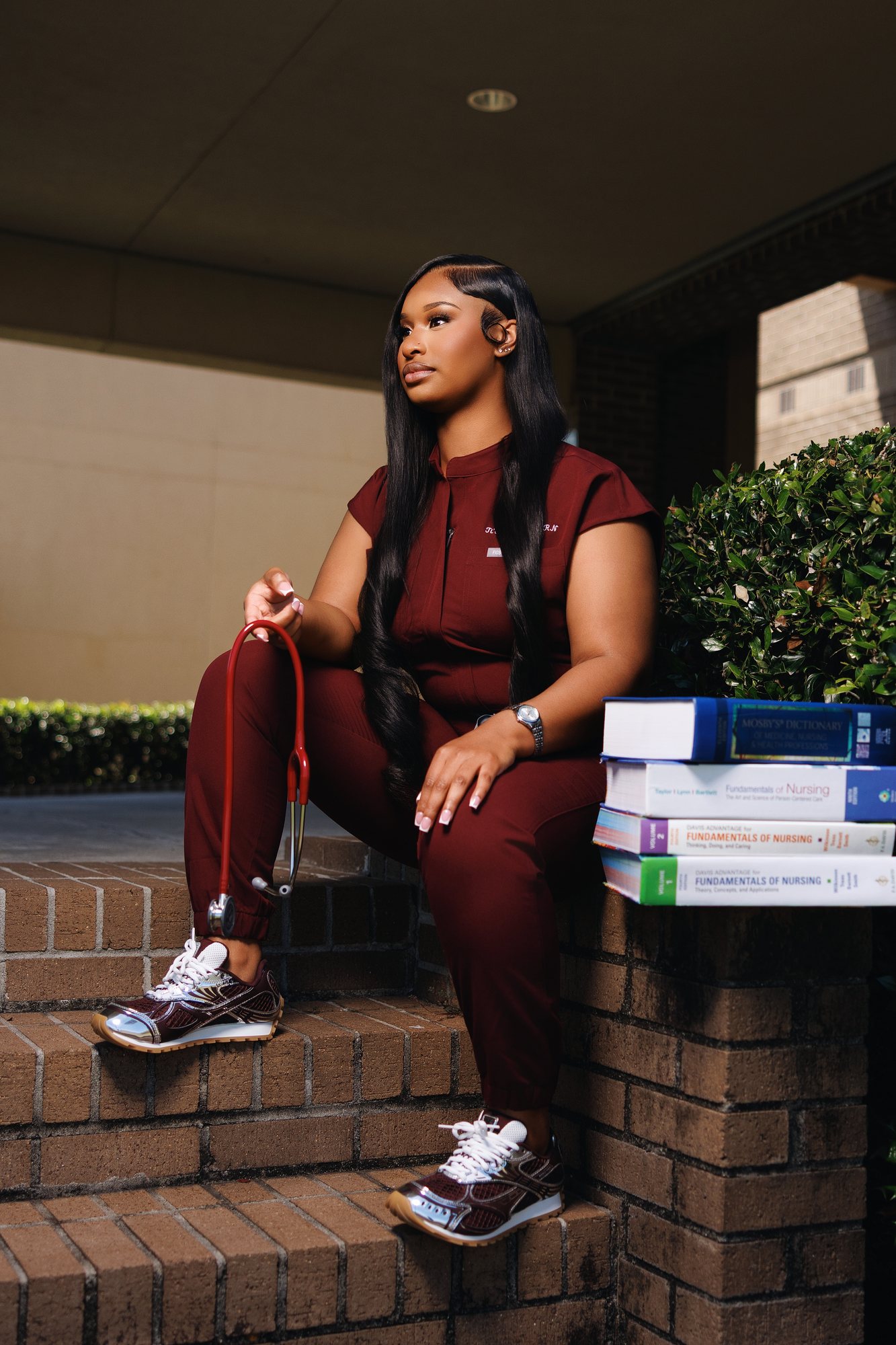 Ti'Ona Y. graduation session by Christian Paul Studios