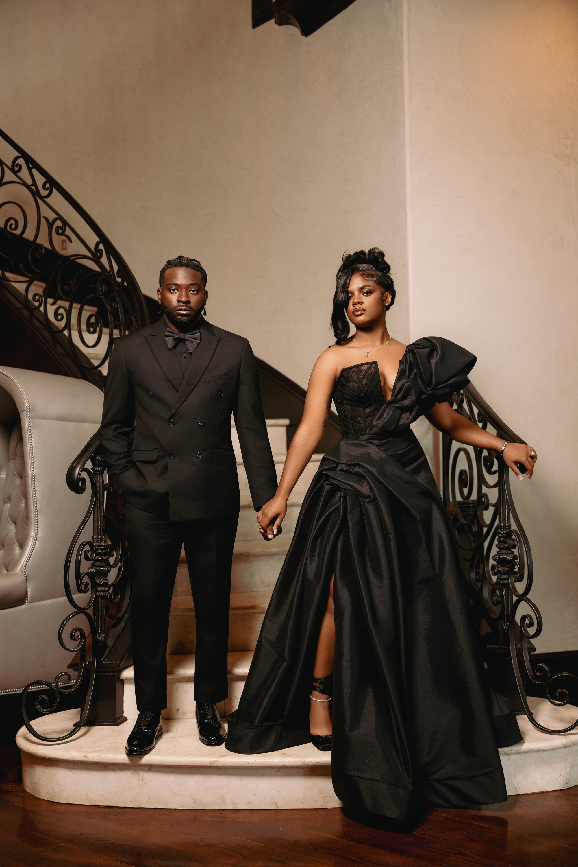 Tristyn and Jaylen engagement photograph