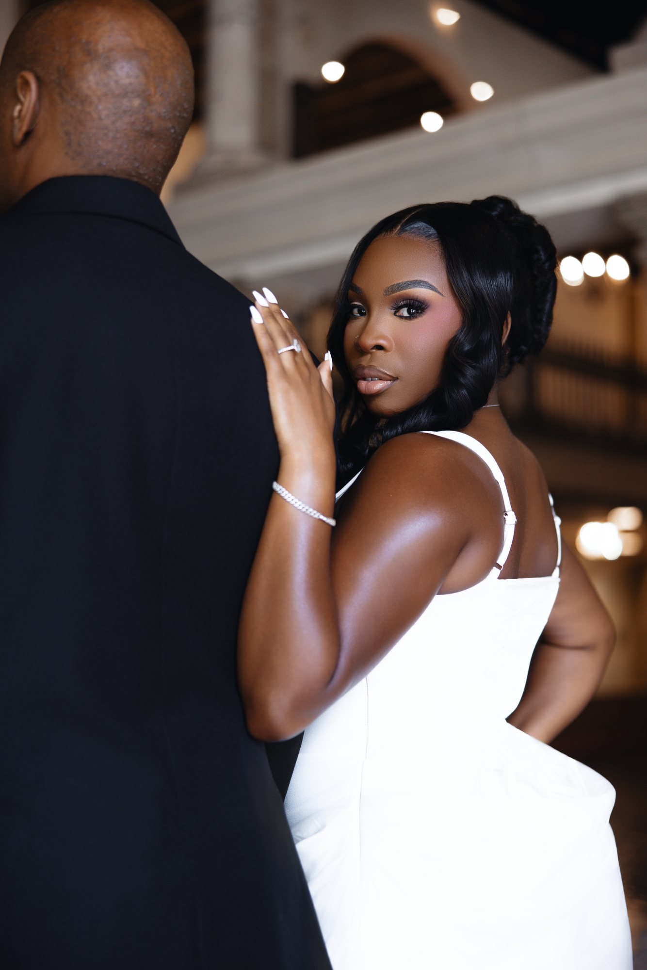 Darrian + Isiah engagement photograph
