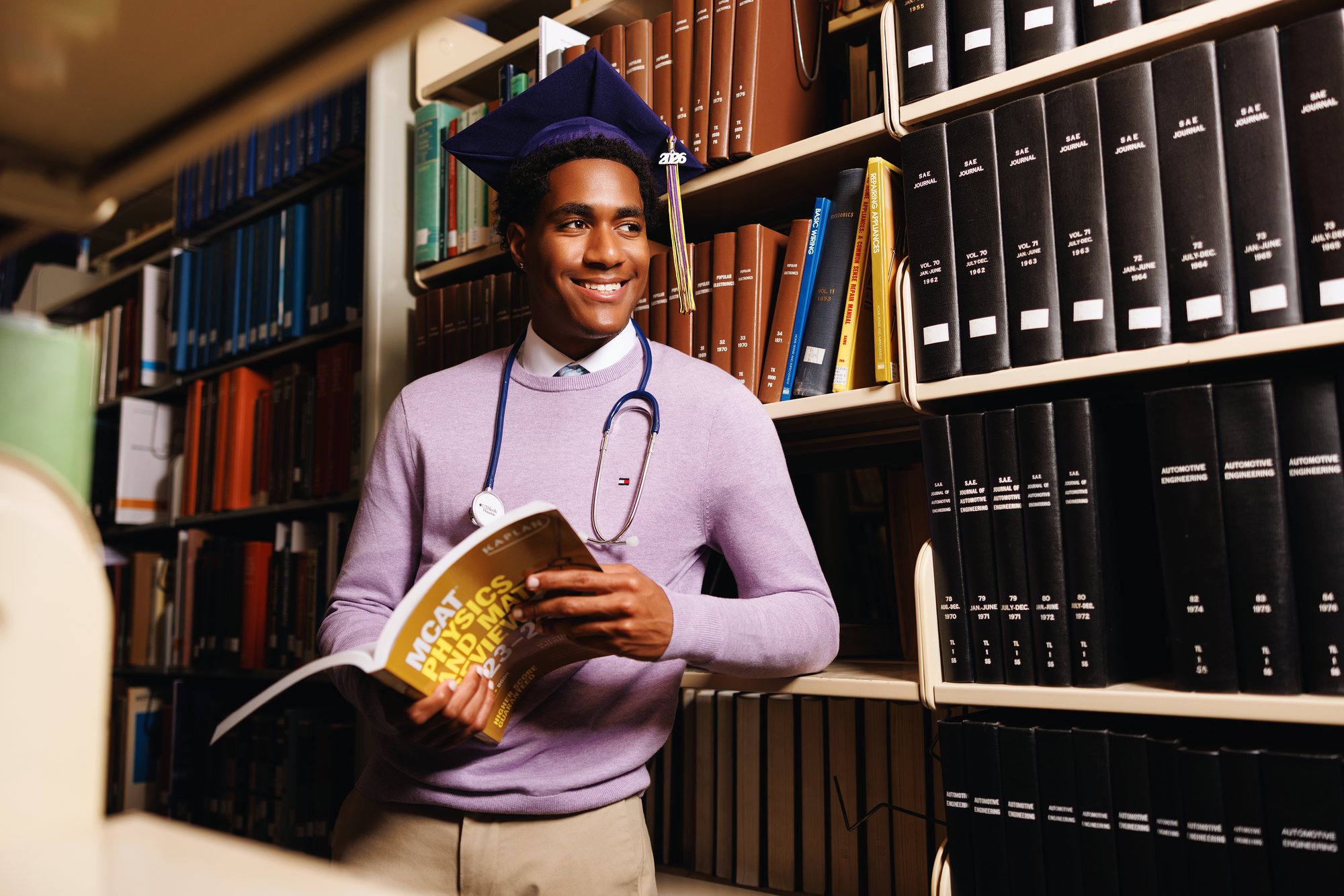 Mark B. graduation session by Christian Paul Studios