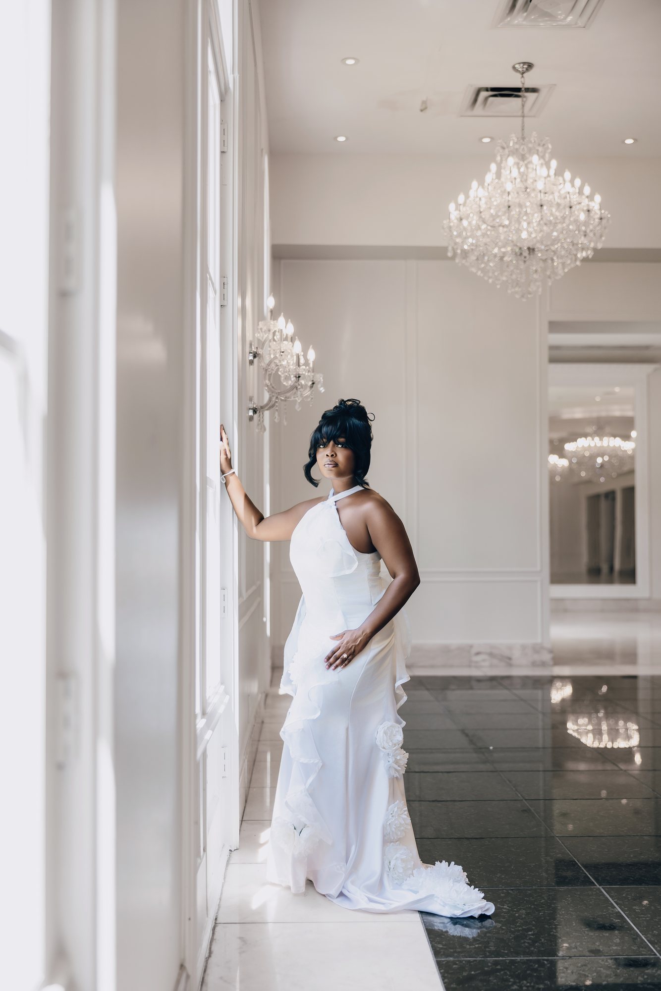 Sydnee + Willis engagement photograph