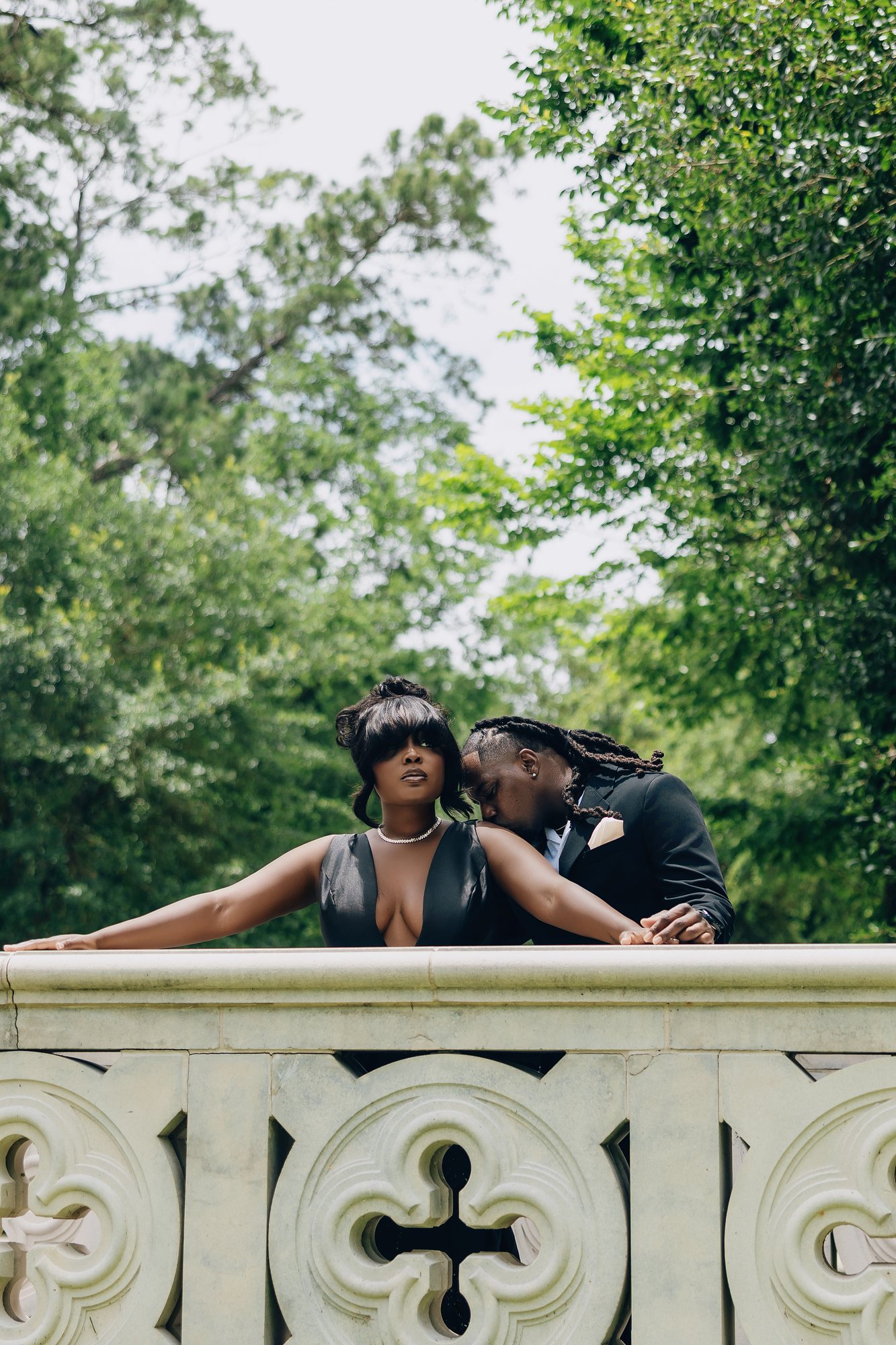 Sydnee + Willis engagement photograph