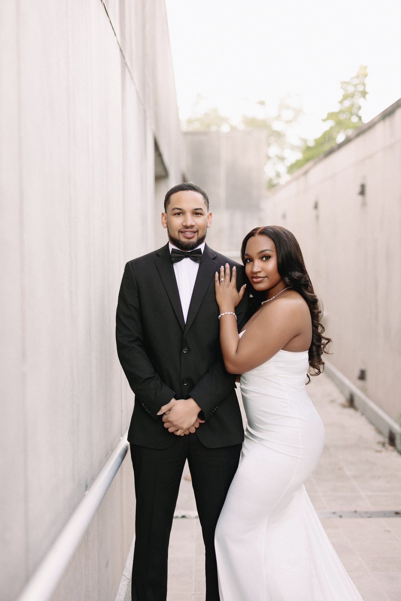 Chelbie + Tremayne engagement photograph