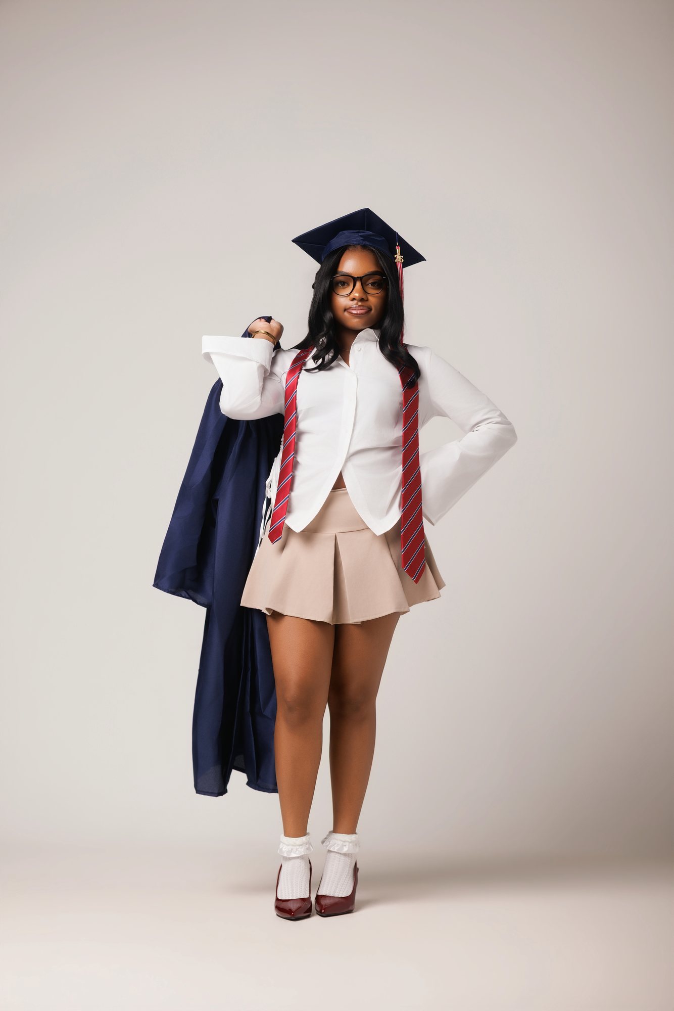 Eniyah W. graduation session by Christian Paul Studios