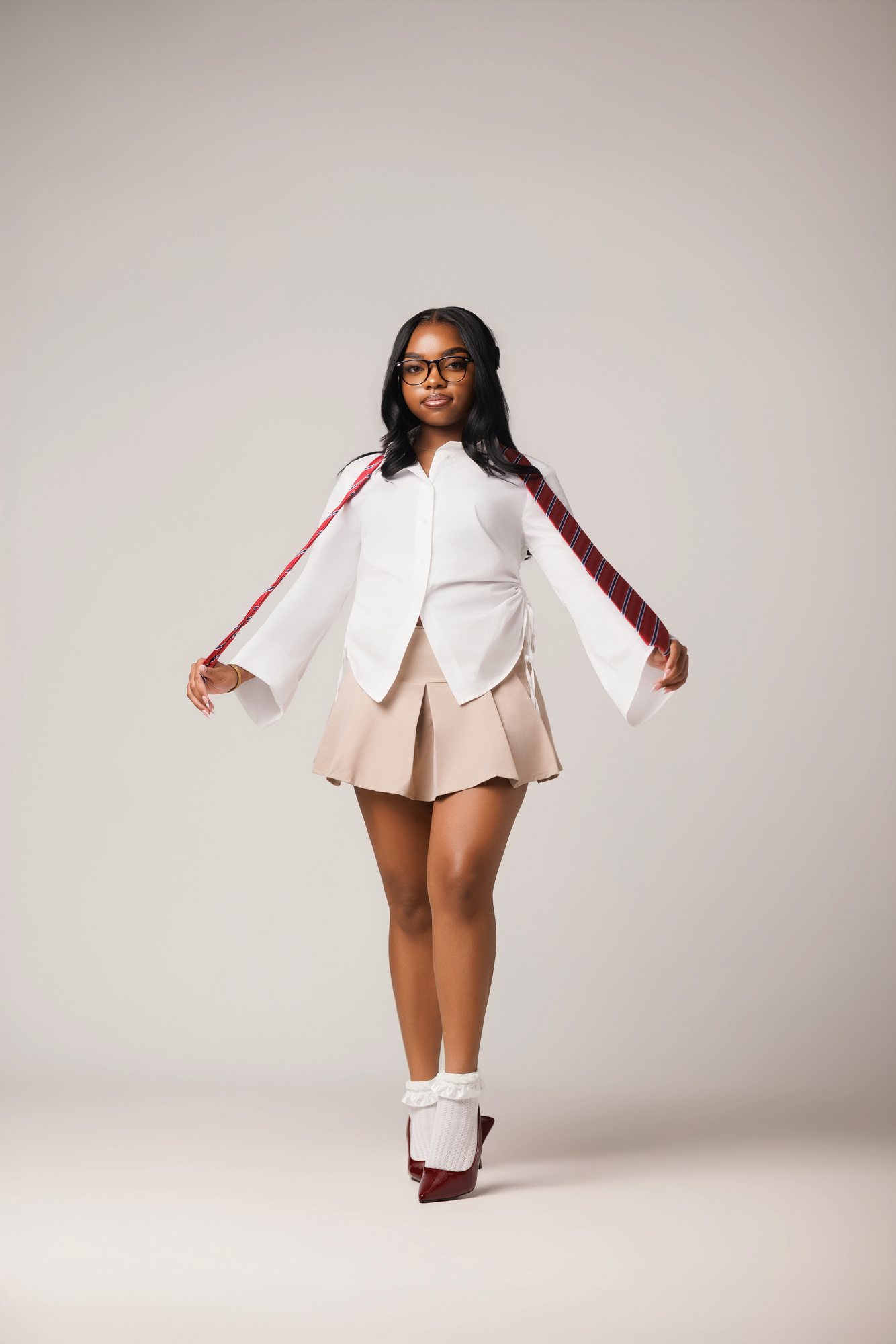 Eniyah W. graduation session by Christian Paul Studios