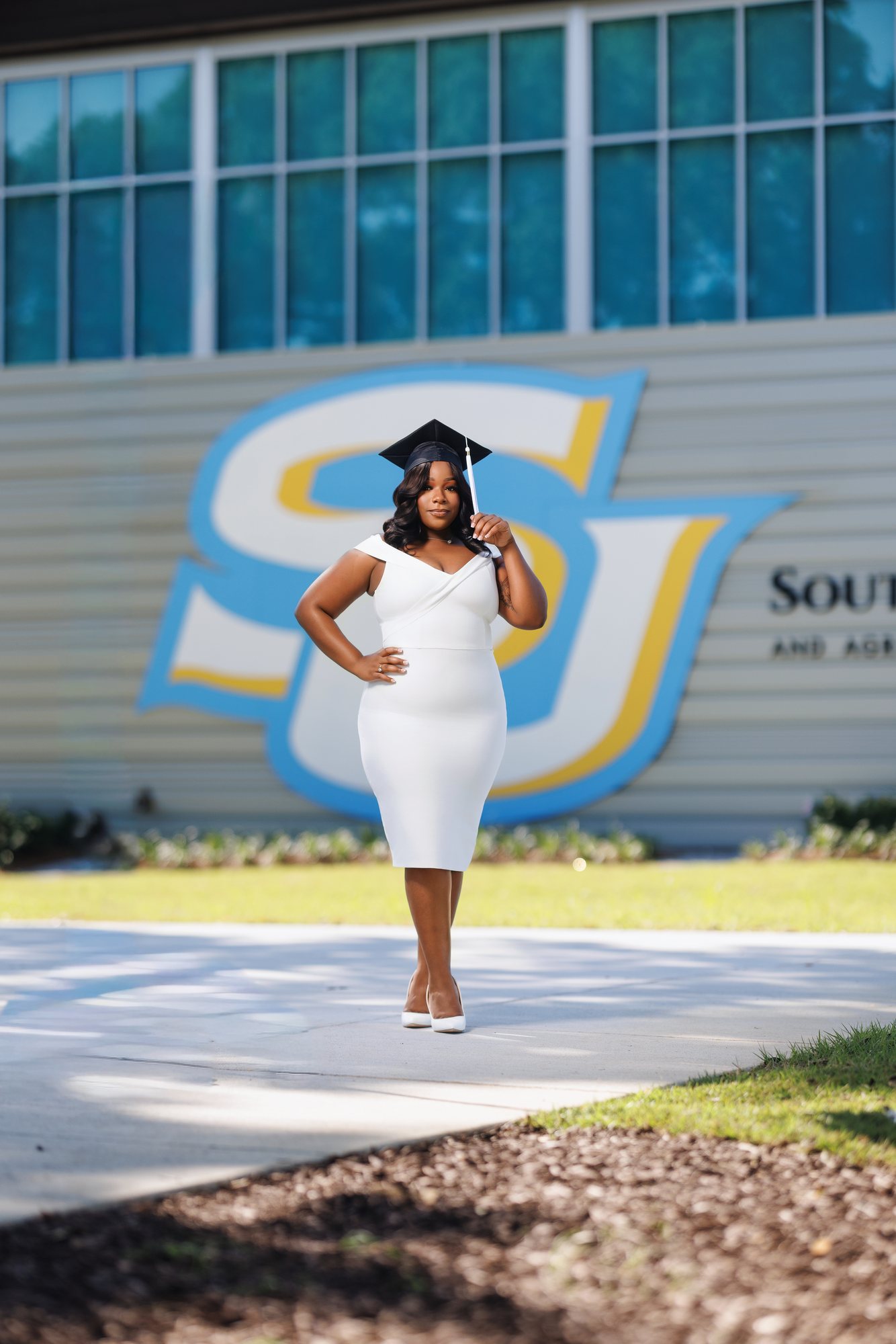 Dia C. graduation session by Christian Paul Studios