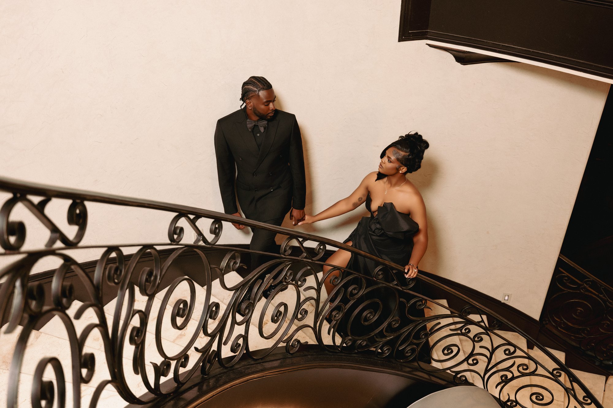 Tristyn and Jaylen engagement photograph